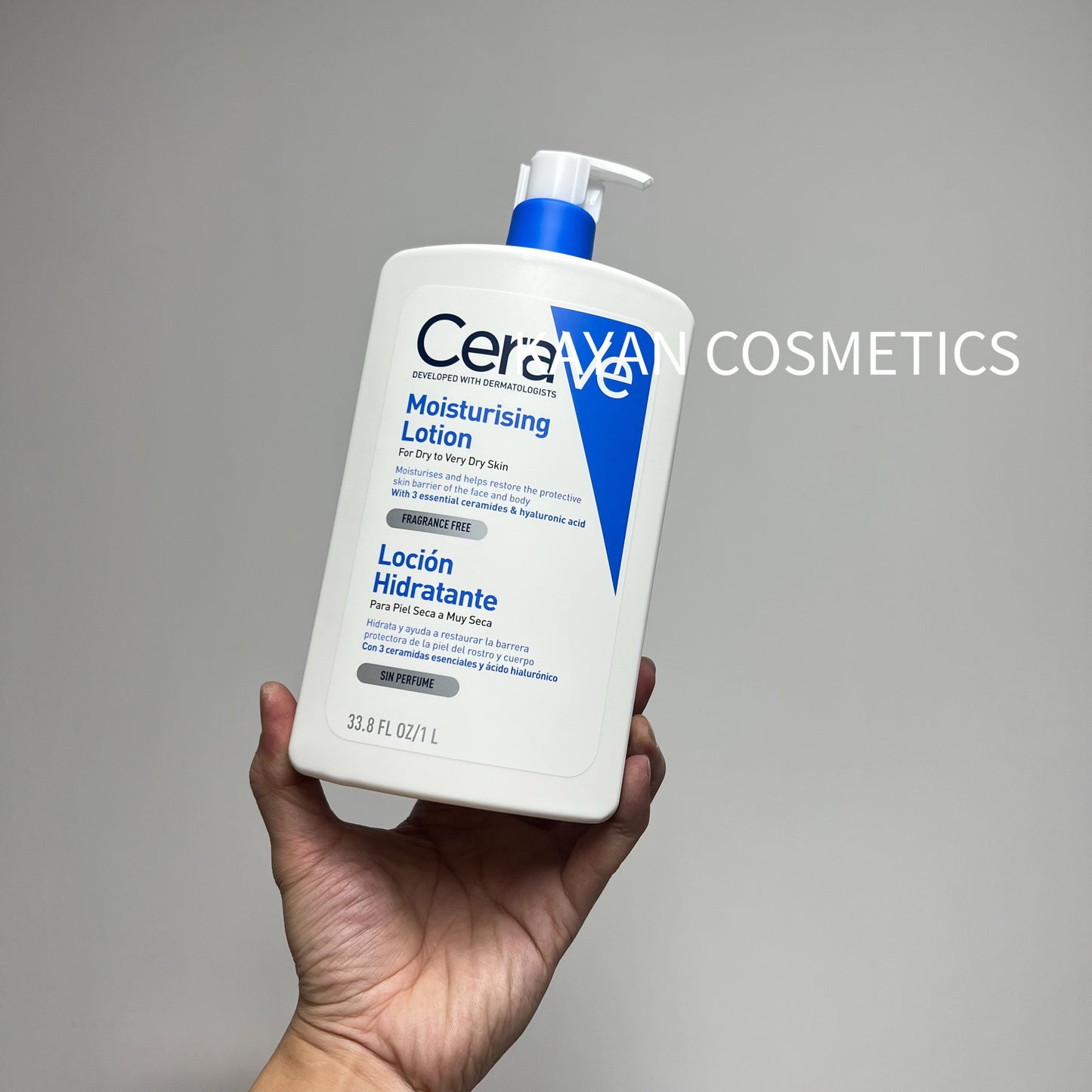 包順豐 CeraVe 長效保濕修復乳 1000ml CeraVe Moisturising Lotion