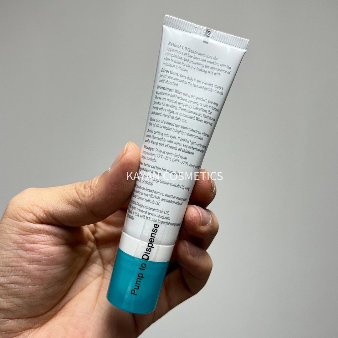 1% A醇 Retinol 包順豐 Obagi A 醇 精華乳 Retinol 1.0 抗老抑痘 A醇 視 Retinol 1.0 A醇视黄醇精华 28g