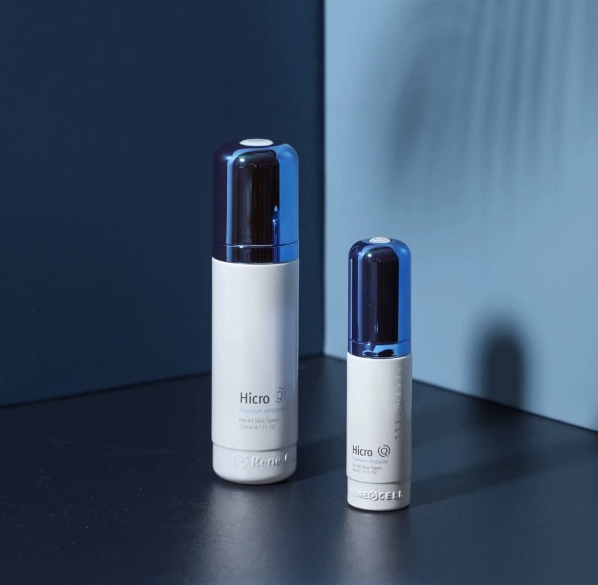 包順豐 韓國 RENECELL RENECELL 韓國潤妮秀 優質安瓶,Q安瓶,Hicro Q 安瓶 Hicro Q Premium Ampoule For All Skin Types Deep Boosting Care Rene Cell。Rene-Cell。ReneCell。Rene-Cell。Rene+Cell