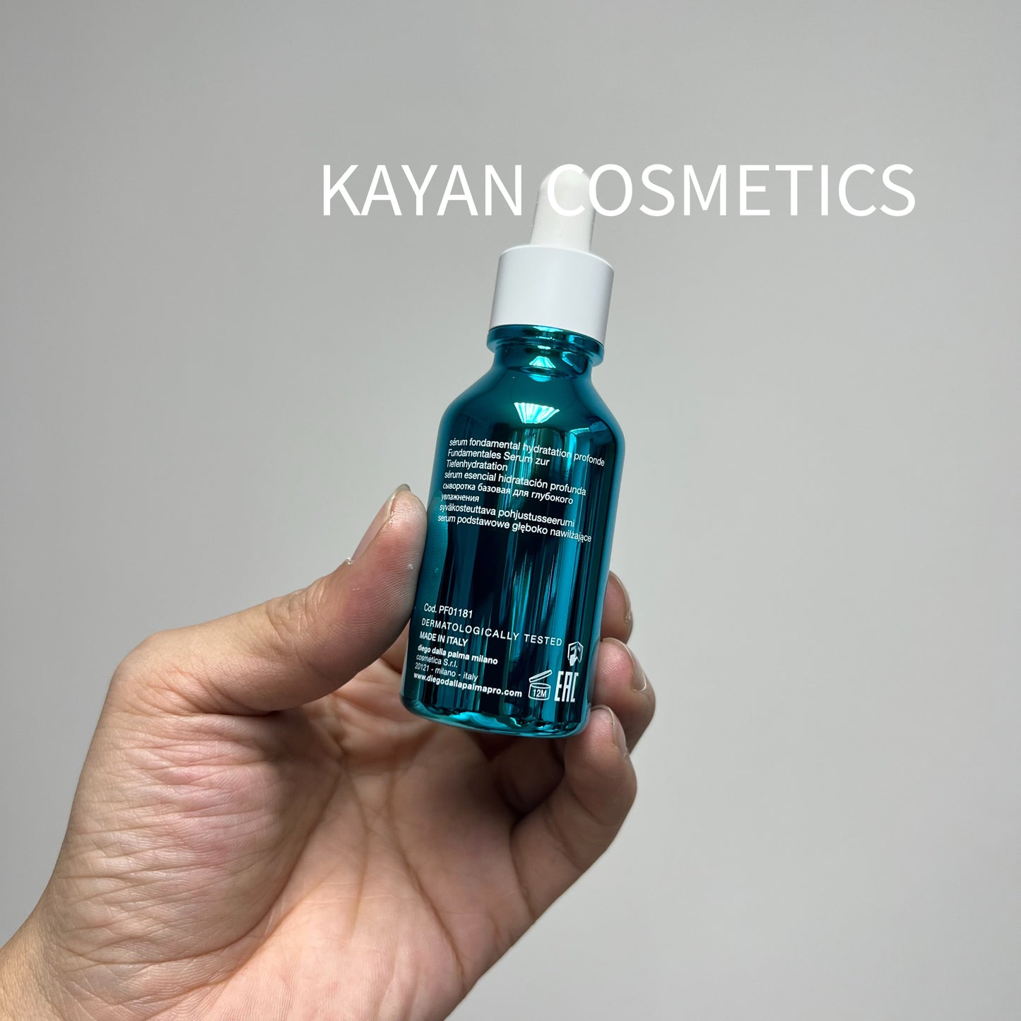 包順豐 ESSENTIAL SERUM DEEP HYDRATION 深效注水精華 30ml 意大利 Diego Dalla Palma Professional RVB Skin Lab rvb ddp