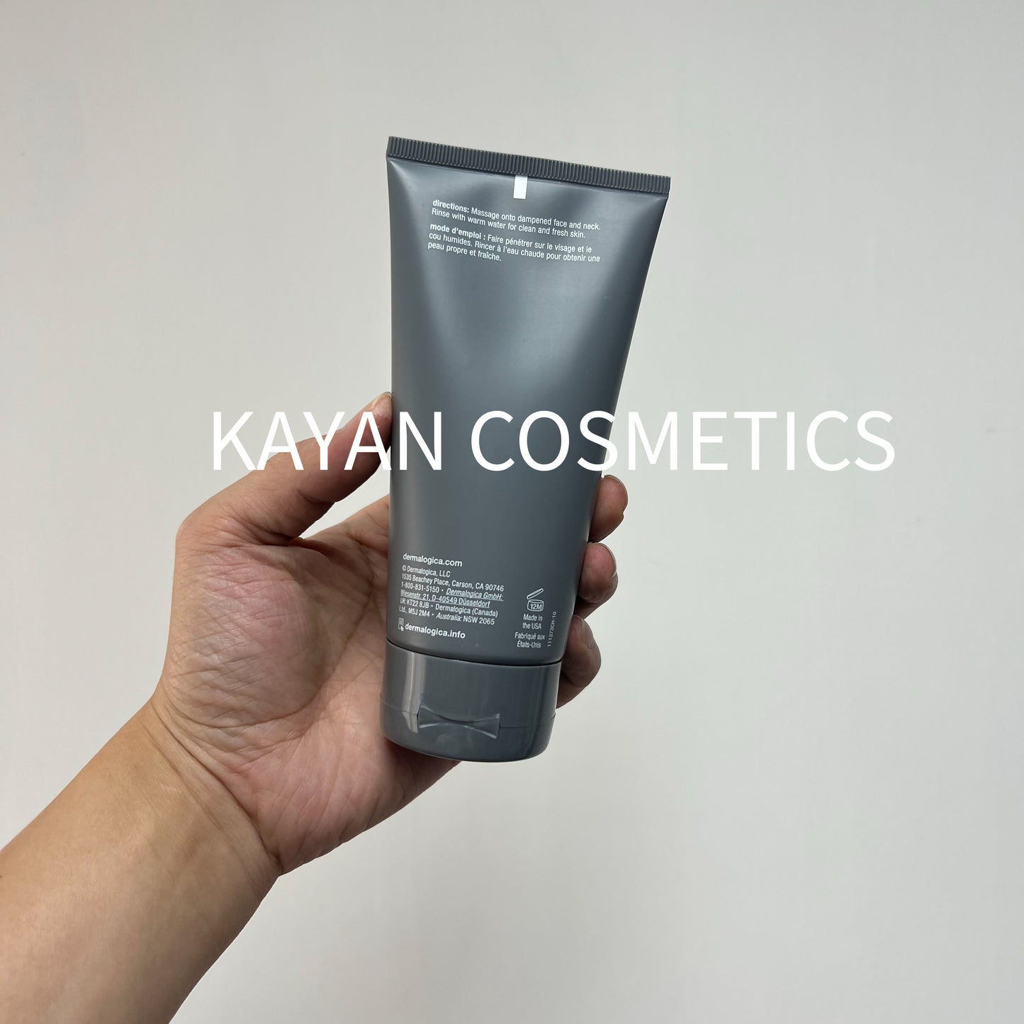 包順豐 Dermalogica 德美樂嘉 高嶺土淨肌潔面乳 active clay cleanser 活性潔顏泥洗面奶備長碳控油深層清潔150ml active clay cleanser