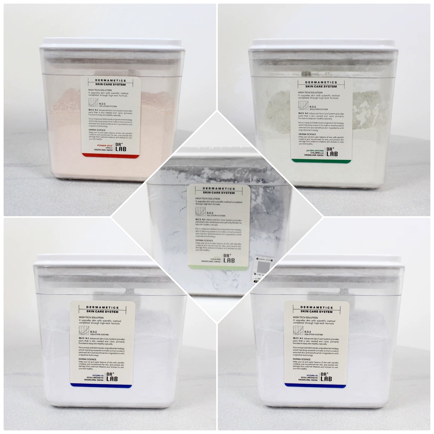 包順豐 韓國 dr+lab 院線 drlab 軟膜粉水漾補水亮膚色維他命C透明質酸面膜粉650g HYALURONATE MODELING MASK。12345 dr lab dr+lab drlab dr+ lab