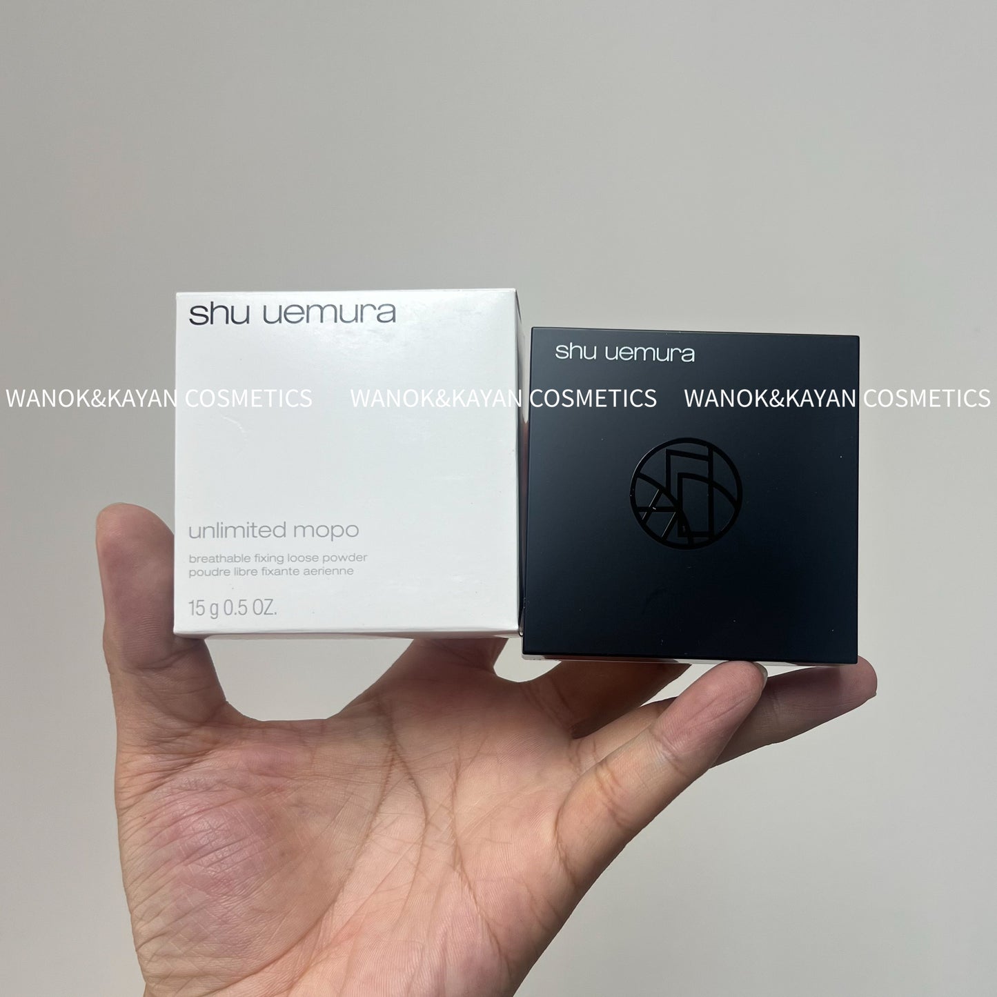 包順豐 shu uemura 植村秀 unlimited 無限輕透定妝蜜粉 小黑磚散粉羽紗定妝蜜粉15g控油啞光柔焦不脫妝