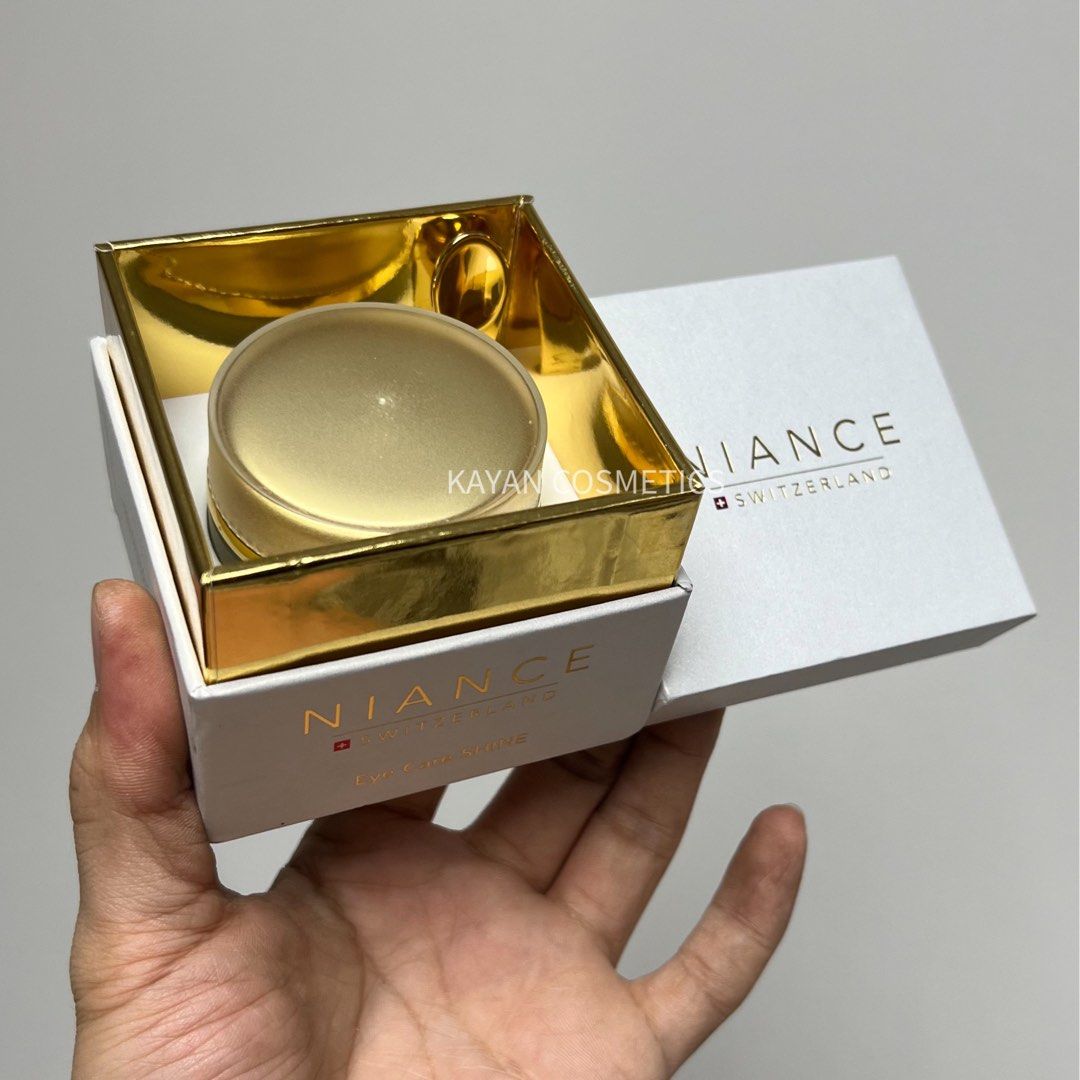包順豐 瑞士 NIANCE 妮瑞斯 冰川新生閃耀眼霜 撫紋緊致淚溝淡化黑眼圈15ml Eye Care SHINE NIANCE #SWITZERLAND Eye Care SHINE