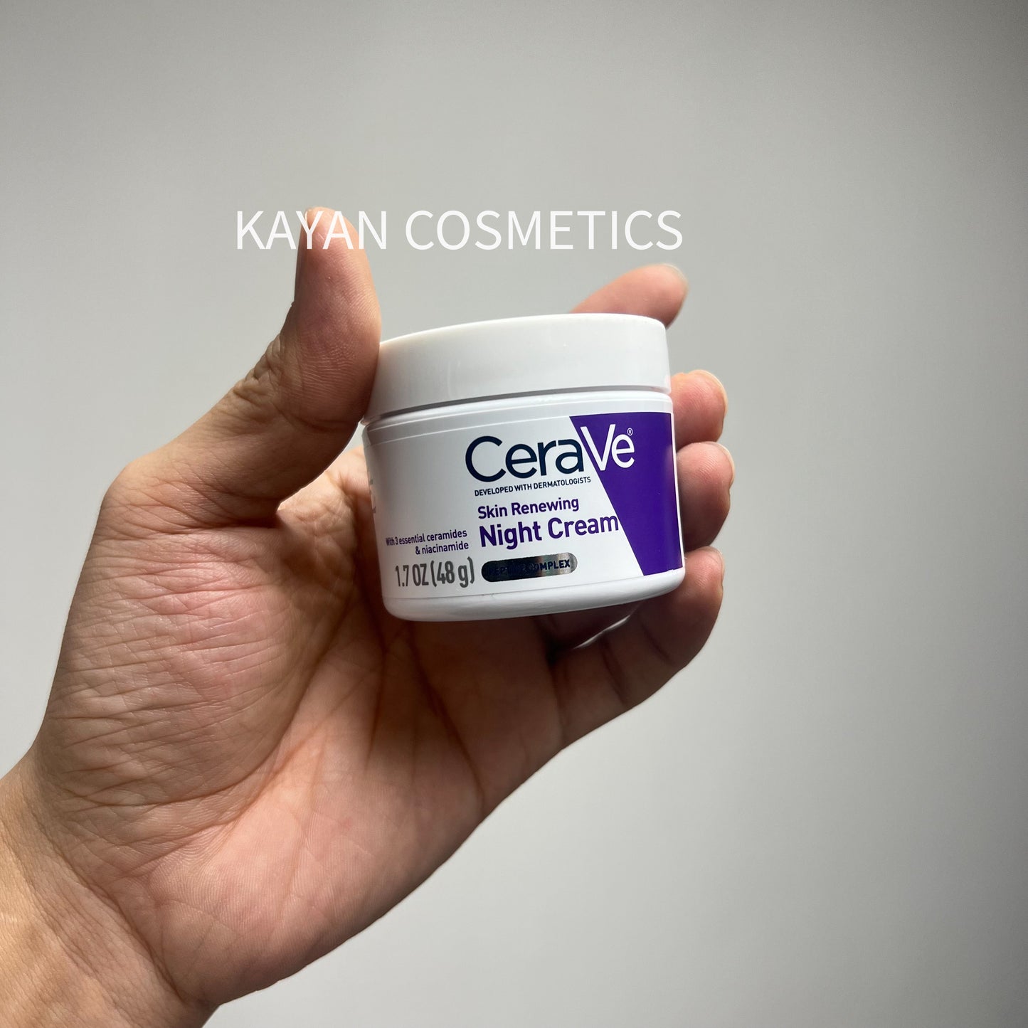 包順豐 Cerave 美國適樂膚 乳木果新生煥顔skin renewing 抗皺嫩膚美白保濕晚霜護膚 48g Skin Renewing Night Cream 適敏膚煥膚更新晚霜