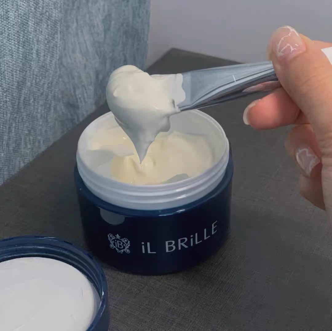 包順豐 日本 iL BRiLLE 蠶絲面膜150g抗糖塗抹式保濕補水急救修復清潔毛孔
