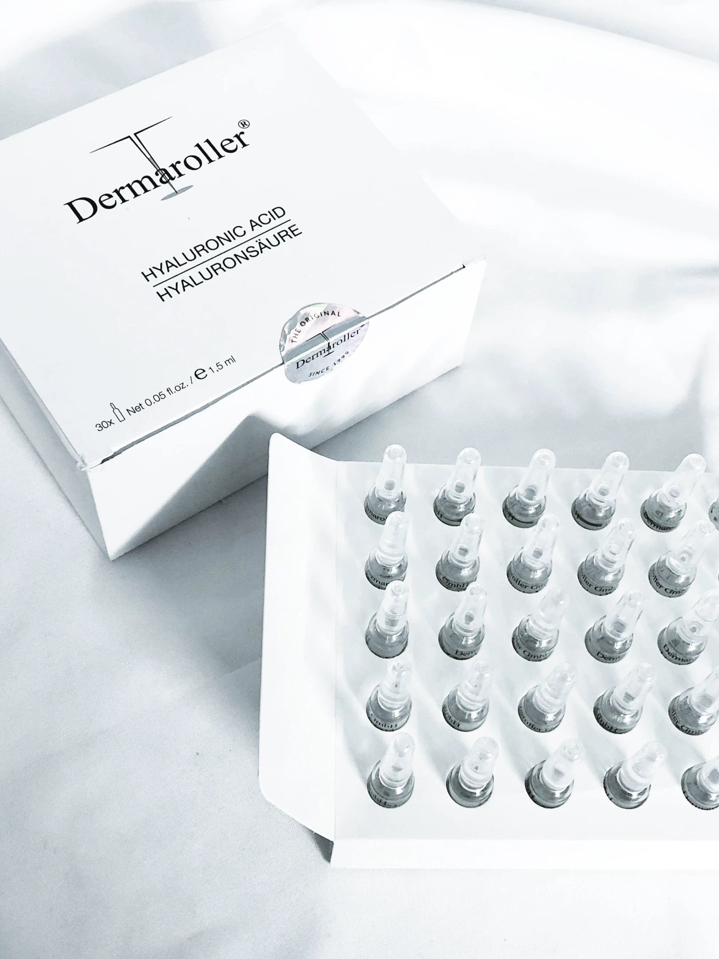原廠正貨 包順豐 德國 dermaroller 玻尿酸精華安瓶 高濃度透明質酸玻尿酸安瓶精華 HYALURONICACID HYALURONSAURE 1.5ml x30支