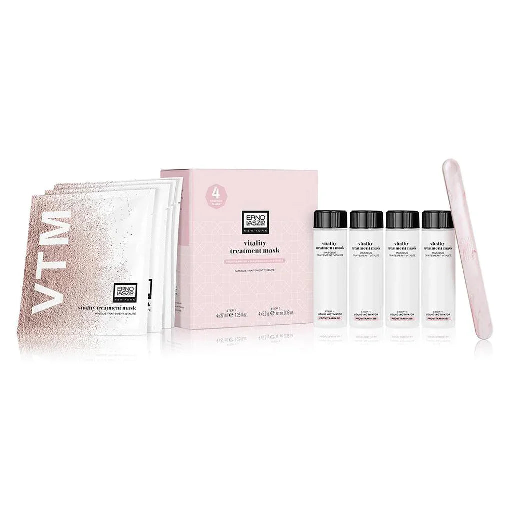 包順豐 Erno Laszlo 奧倫納素 水療再生冰白面膜 冰白面膜一盒4組 vitality treatment mask(STEP 1 :4x37 ml + STEP 2 :4×5.5g)