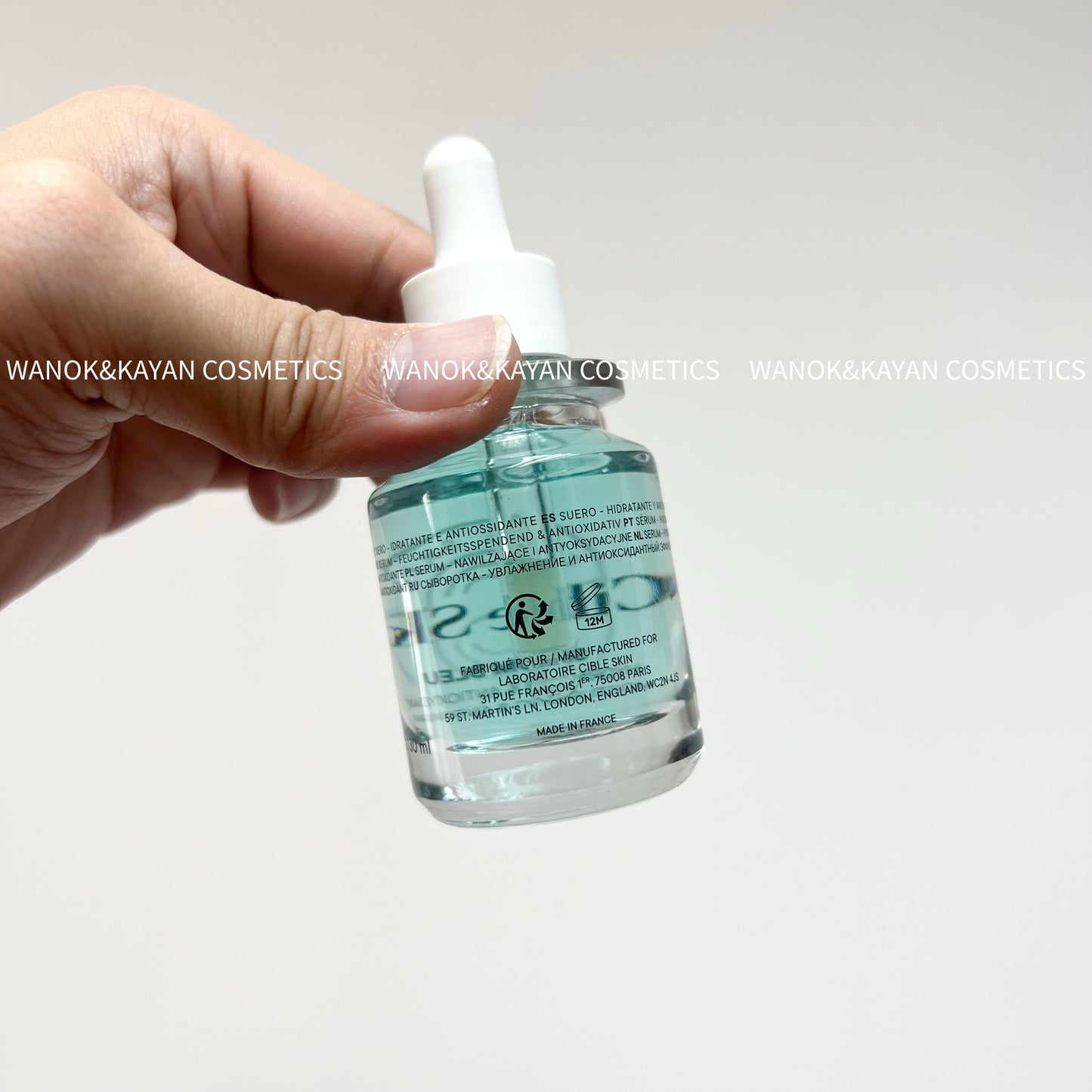 包順豐 Cible Skin 悉源地精華藍精靈保濕修復敏感30ML Cible Skin SERUM BLEU CibleSkin