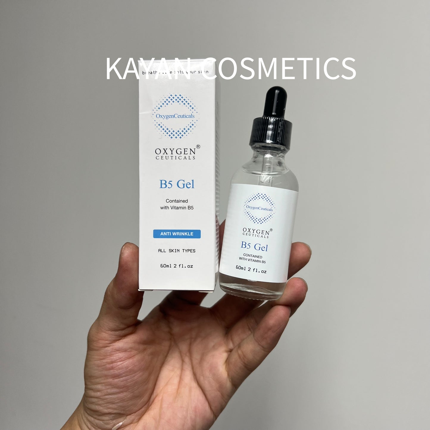 包順豐 Oxygen Ceuticals B5保濕精華液 60ml - B5 Gel保濕精華 60ml gel OxygenCeuticals