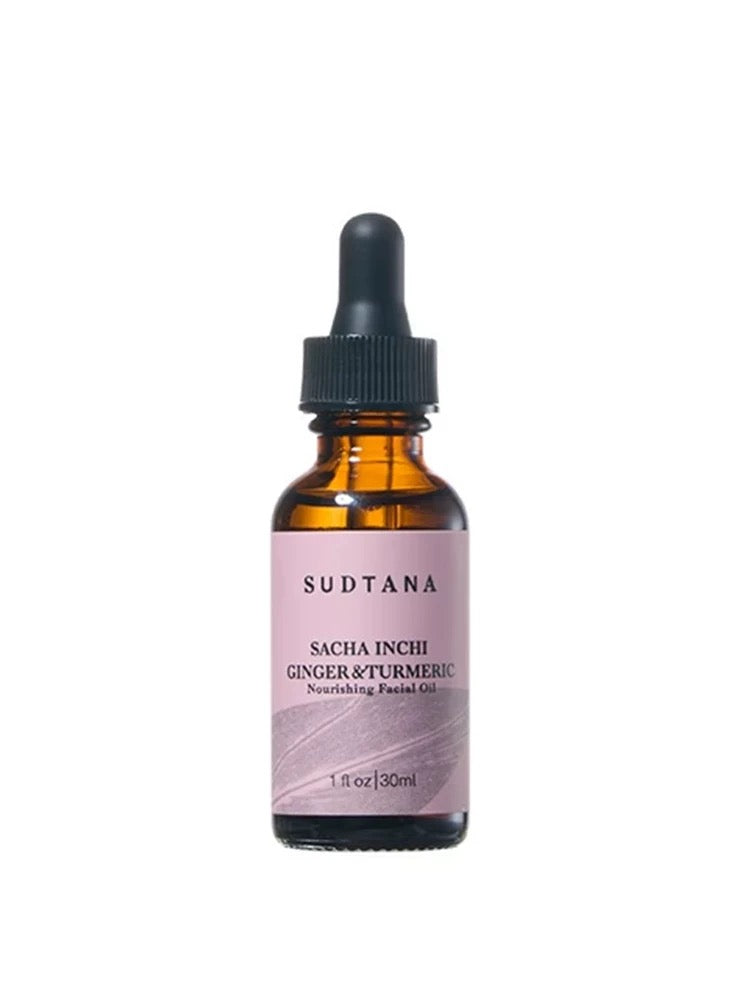 章小蕙推薦 包順豐 SUDTANA 姜黃修護舒緩面部精華油 SUDTANA SACHA INCHI GINGER & TURMERIC Nourishing Facial Oil 30ml