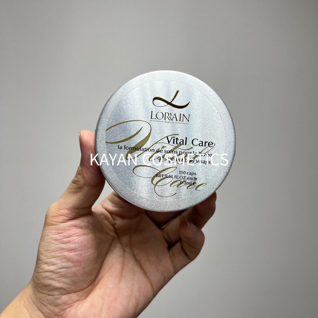 包順豐 法國 LORRAIN VITAL CARE 150粒 LORRAIN 雙效精華素 眼 臉 雙效150pc X 0.3ml 。lorrain eye care 眼及臉 雙效