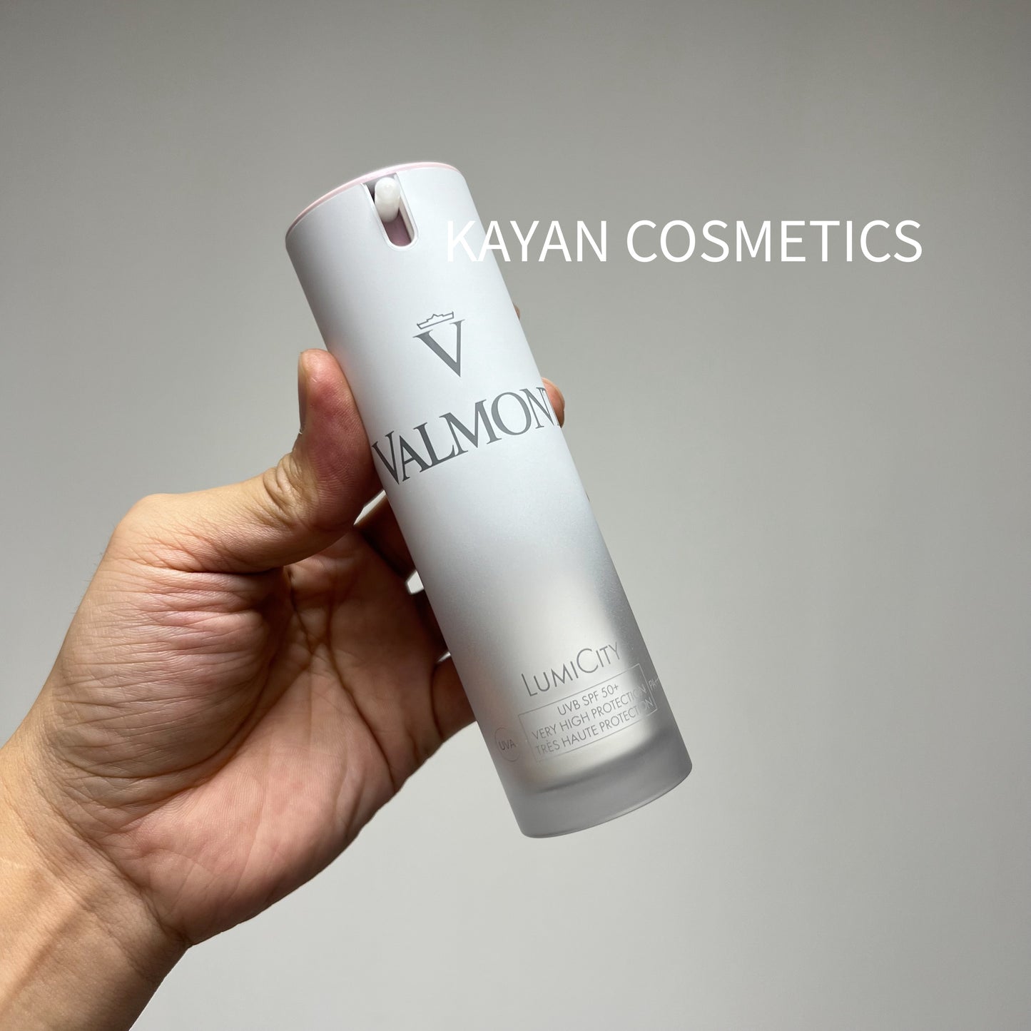 2024新品 包順豐 瑞士 Valmont 法爾曼 LumiCity煥顏防曬乳30ml面部SPF50+清爽亮膚乳 LUMICITY UVB SPF 50+ VERY HIGH PROTECTION TRES HAUTE PROTECTION