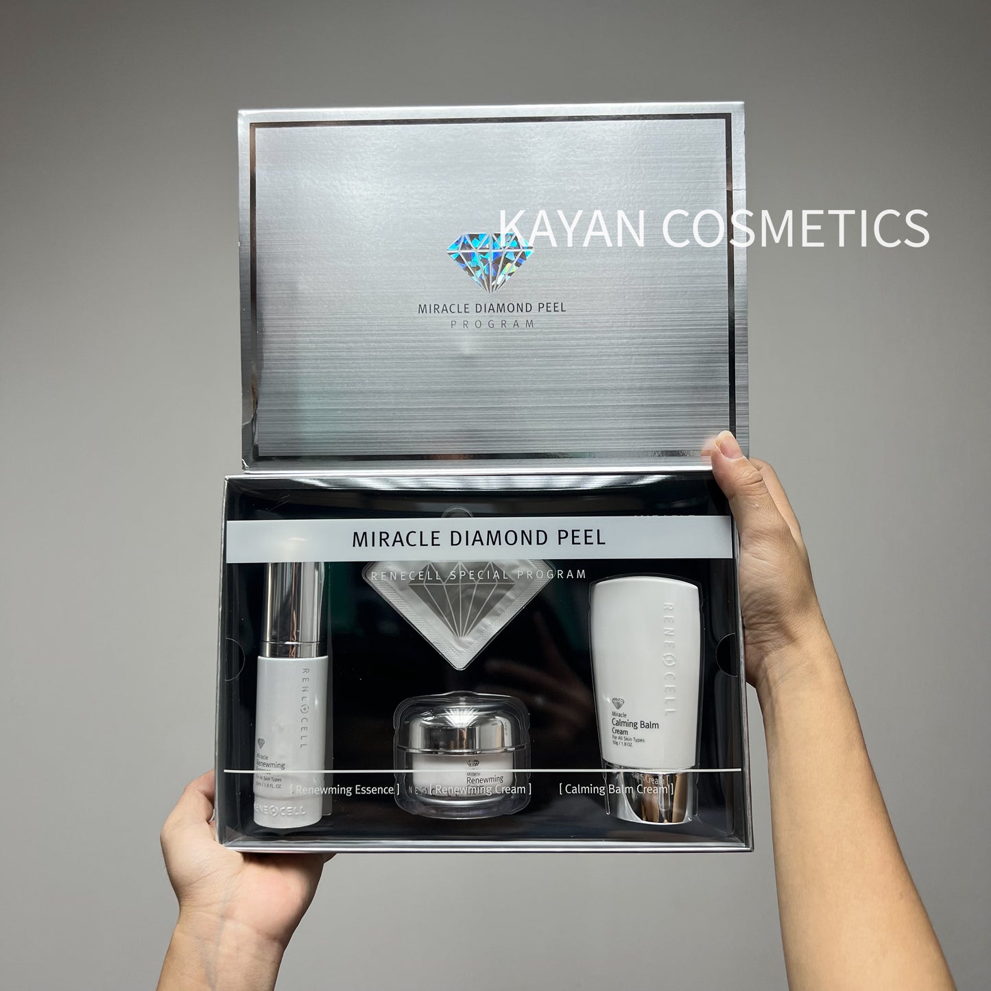 包順豐 韓國 RENECELL 潤妮秀 鑽石套 鑽石面膜 MIRACLE DIAMOND PEEL PROGRAM Rene Cell。Rene-Cell。ReneCell。Rene-Cell。Rene+Cell