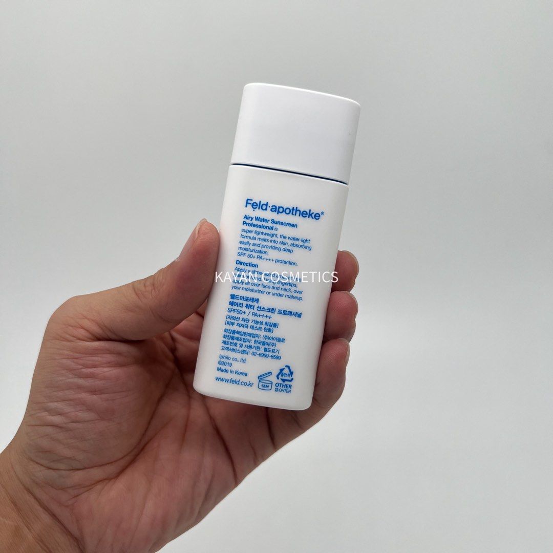 包順豐 韓國 feldapotheke 斐得藥芳 安瓶防曬小奶瓶SPF42 PA++++37ml水感 Feld apotheke SPF 50+ PA++++ Luftig Wasser Sonnenschutz 。Feld.apotheke 。Feld apotheke 。Feldapotheke 。空氣水感防曬乳