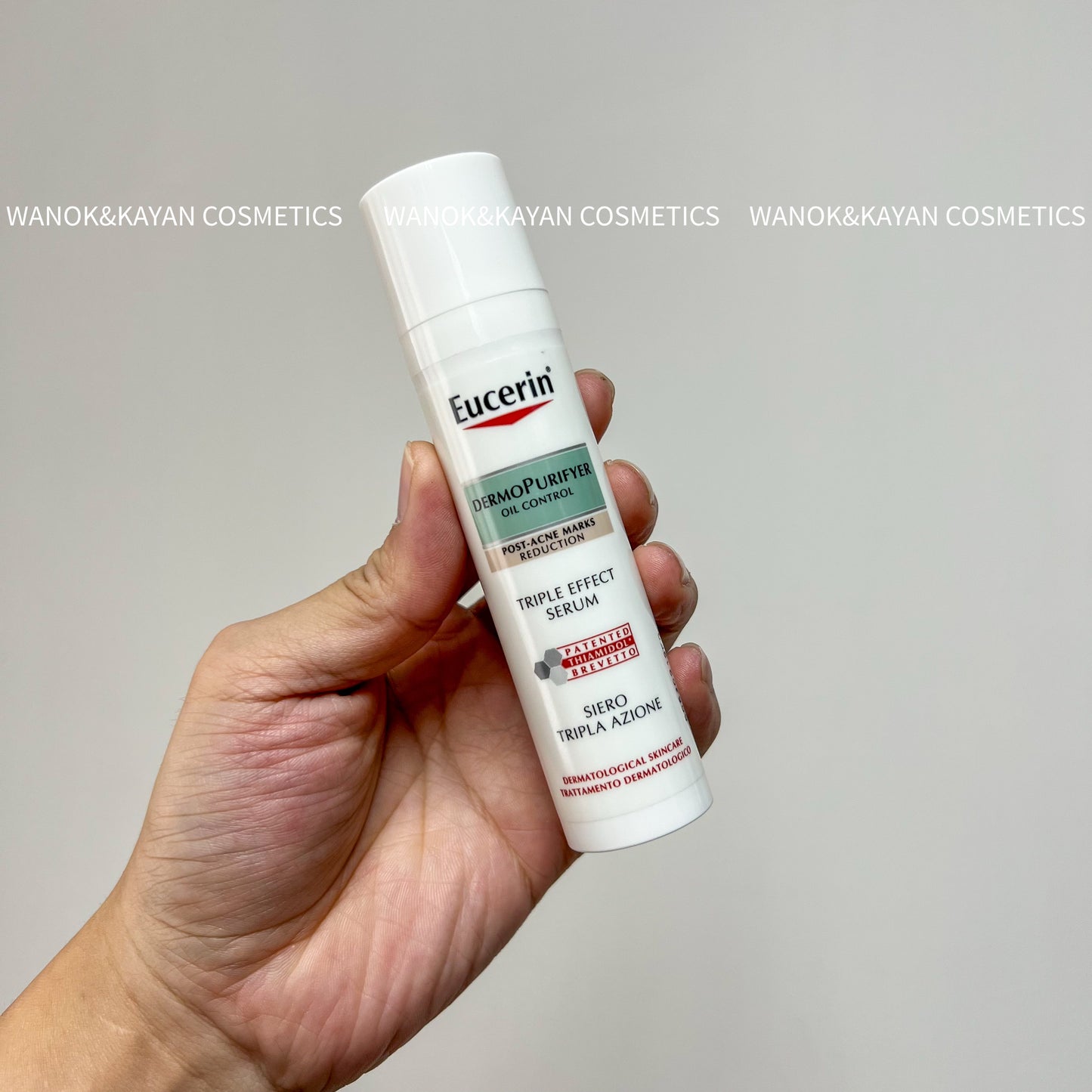 包順豐 Eucerin三效精華 去暗瘡痘印舒緩去暗瘡淡暗瘡印 40ml DERMOPURIFYER TRIPLE ACTION SERUM 去痘痘暗瘡