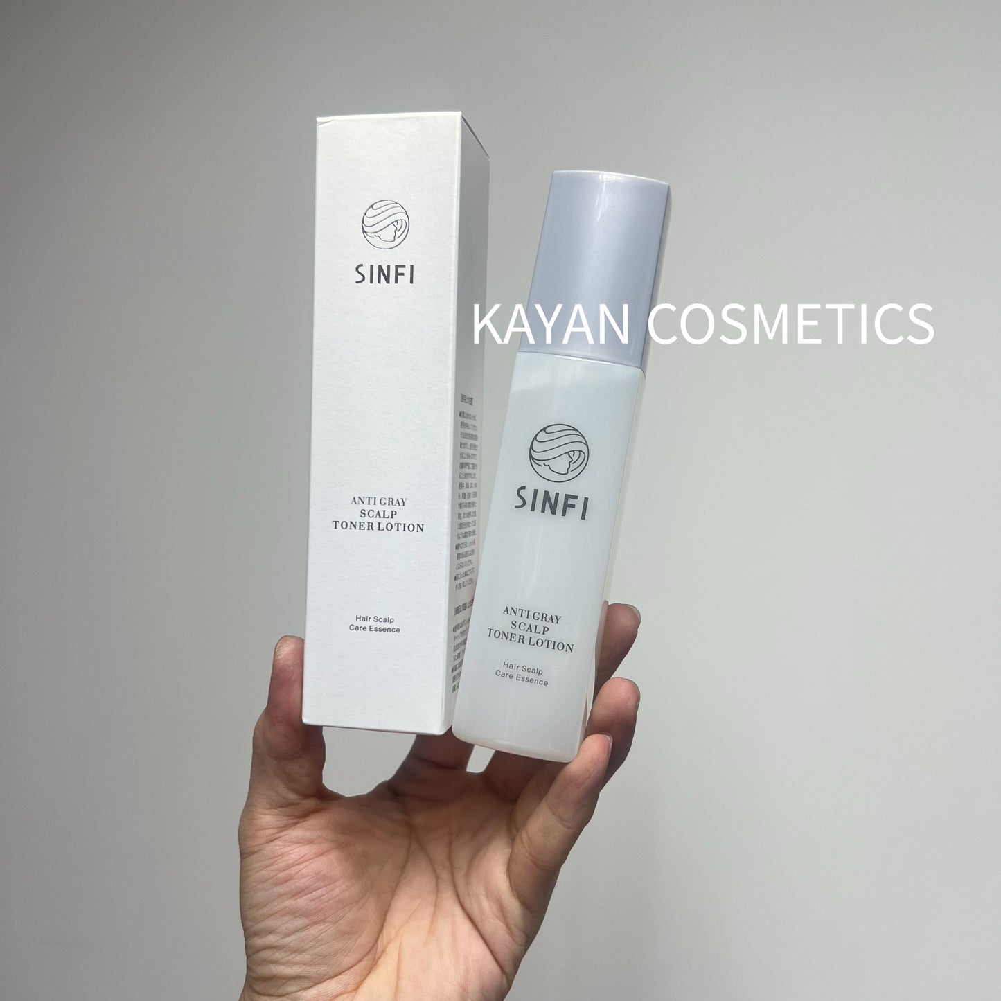 白髮變黑髮 包順豐 日本 SINFI 白髮變黑髮治根轉黑髮烏髮液 SINFI ANTI GRAY SCALP TONER LOTION Hair Scalp Care Essence 120ml