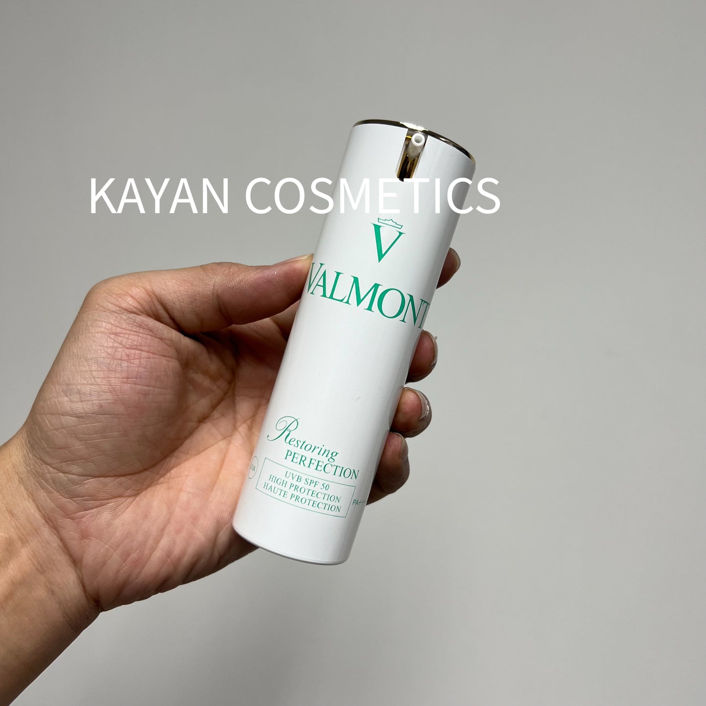 包順豐 Valmont 法爾曼 清透亮顏修護隔離防曬霜 30ml Restoring PERFECTION SPF50 PA++++