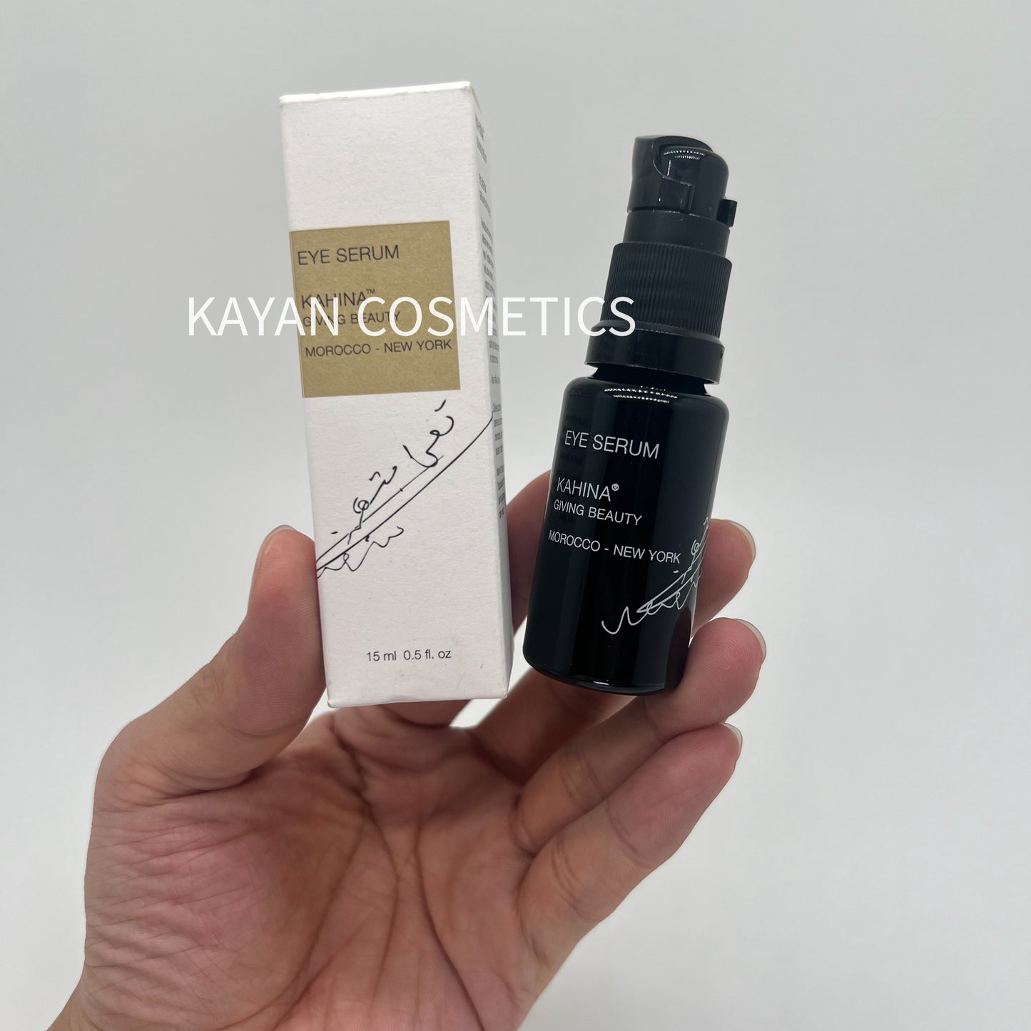 淡化黑眼圈包順豐 KAHINA 黃金凍齡緊顏眼部精華15ml EYE SERUM KAHINA GIVING BEAUTY
