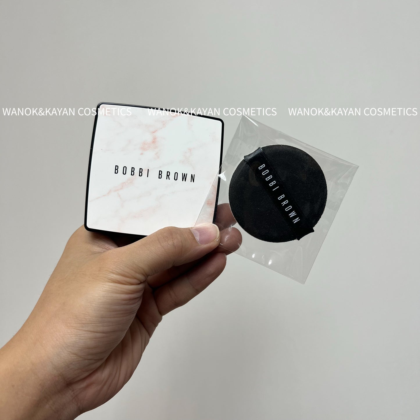 2025新品包順豐 Bobbi Brown 芭比波朗布朗 大理石粉嫩蜜粉餅 Sheer Finish Blurring Powder 大理石蜜粉餅定妝補妝控油勻膚 10g