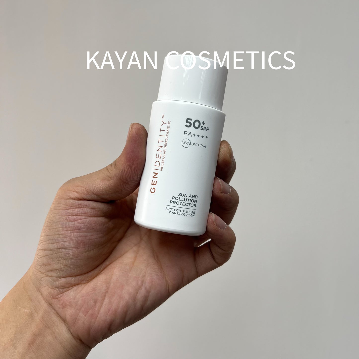 包順豐 西班牙 簡妮緹 Genidentity 防曬乳SPF50 SUN AND POLLUTION PROTECTOR