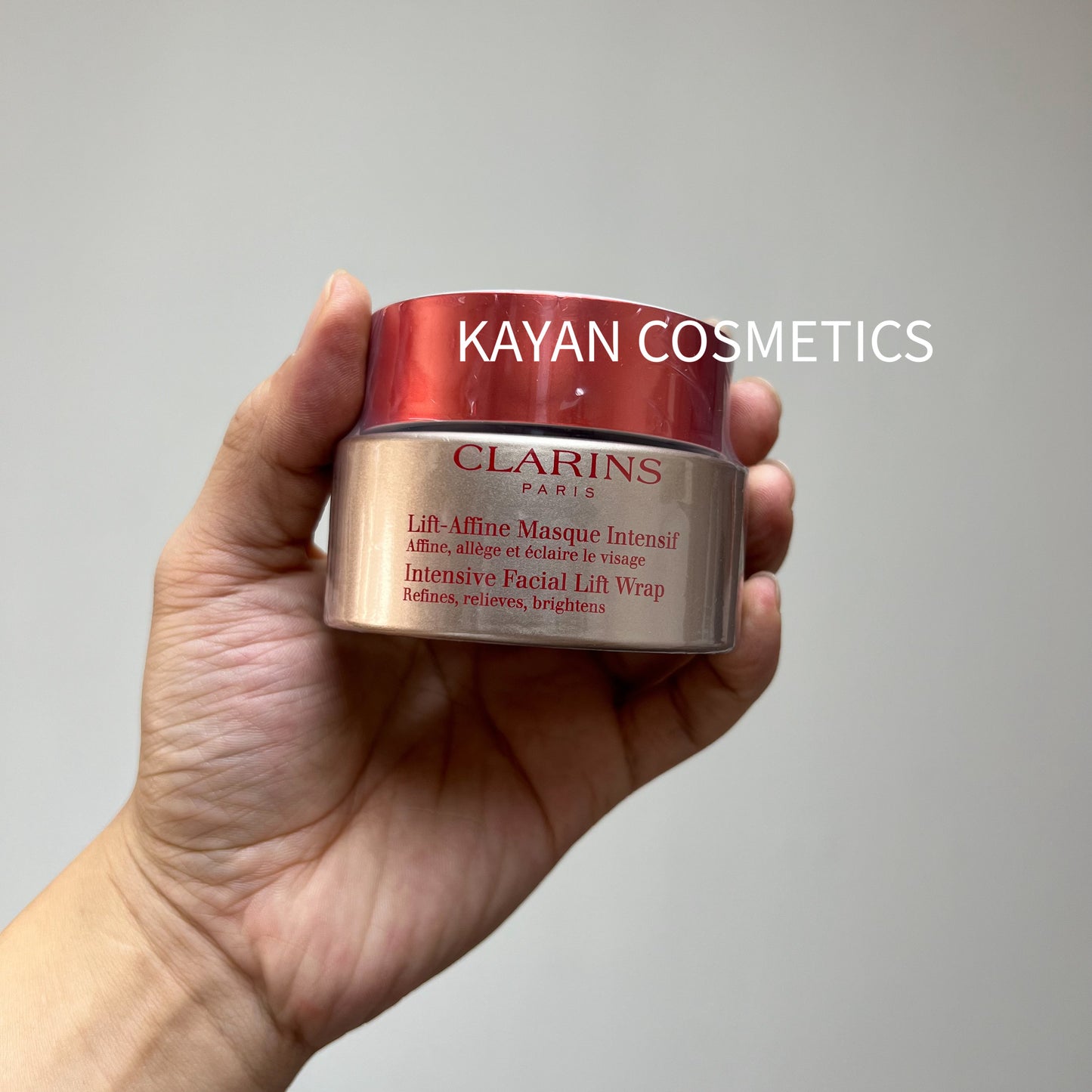 包順豐 CLARINS 嬌韻詩 V臉面膜 V臉纖妍緊致慕斯面膜75ml Lift-Affine Masque Intensif Intensive Facial Lift Wrap