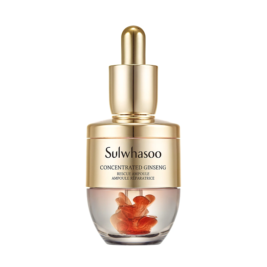 25年新版本 包順豐 Sulwhasoo 雪花秀 滋陰生人參煥顏高效精華液20g Concentrated Ginseng Rescue
Ampoule 紓緩 修復肌膚狀態人參安瓶舒緩肌膚精華#速效改善脆弱肌 Sulwhasoo皇牌雪花秀