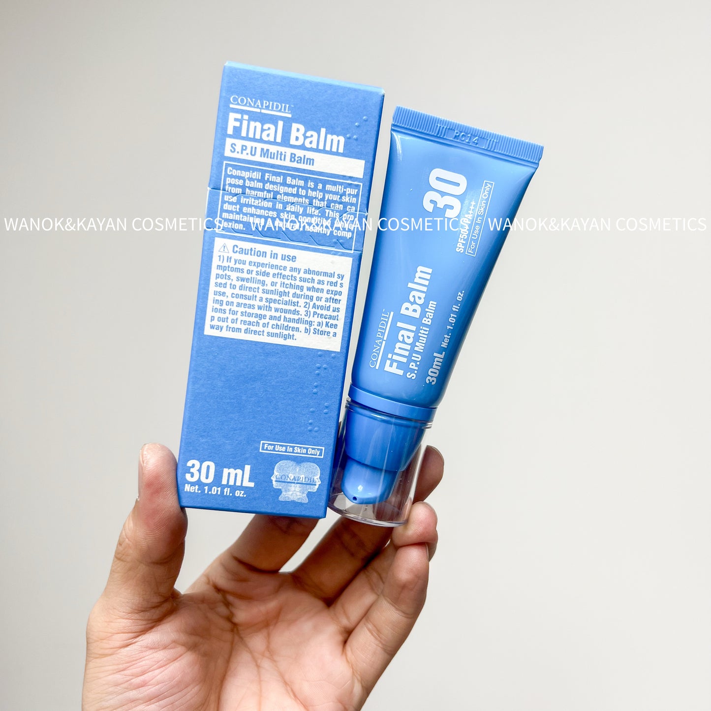 包順豐 CONAPIDIL 新品 再生BB不脫妝養膚不暗沉術後可用 CONAPIDIE Final Balm S.P.U Multi Balm 30ml SPF50+