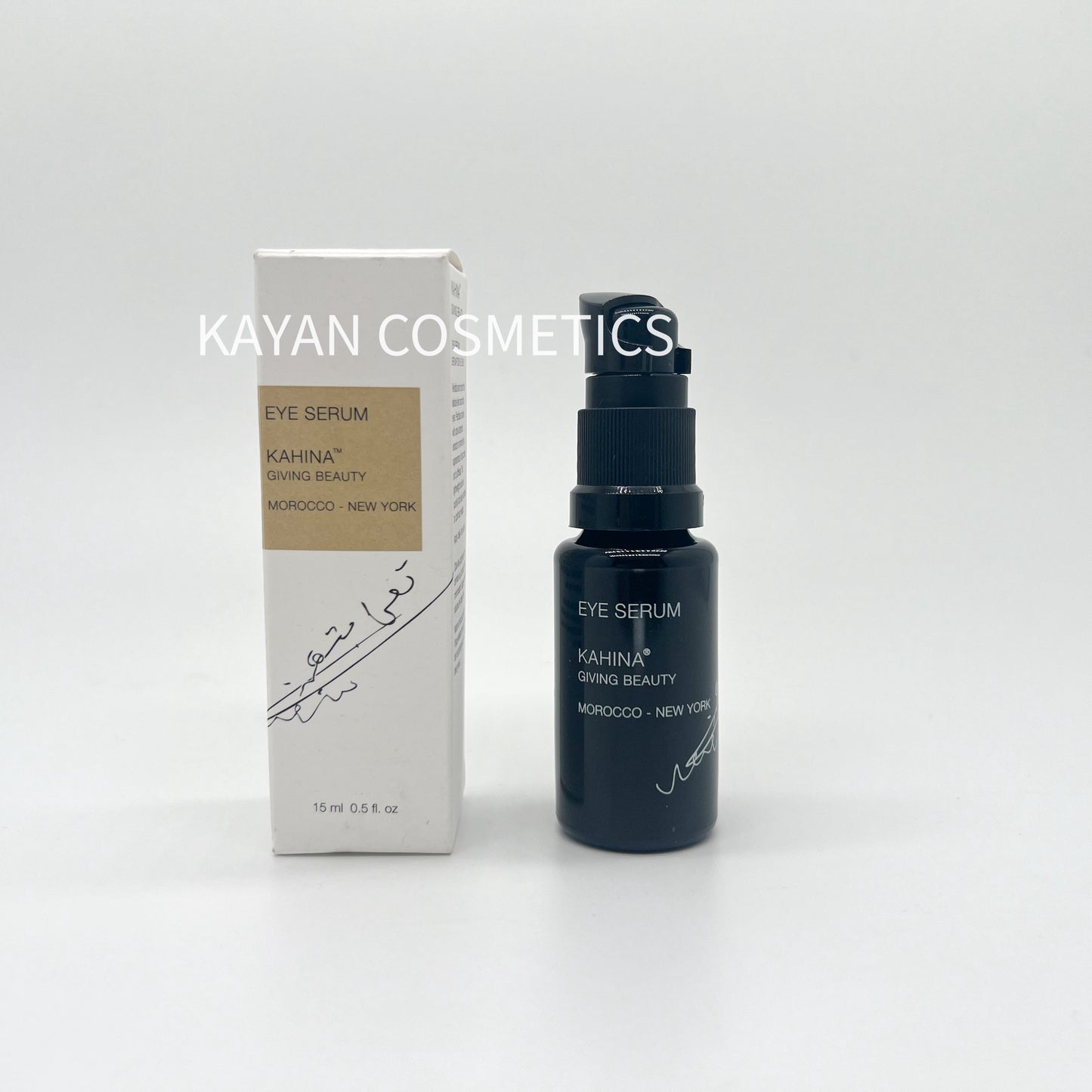 淡化黑眼圈包順豐 KAHINA 黃金凍齡緊顏眼部精華15ml EYE SERUM KAHINA GIVING BEAUTY