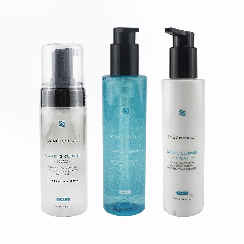 包順豐 美國 SKINCEUTICAlS 杜克 修麗可 GENTLE CLEANSER 溫和無泡潔面乳 / 舒緩潔面泡沫 /細緻毛孔潔面凝膠 CLEANSER。SKIN CEUTICAlS。 skin ceuticals。skinceuticals。美版 杜克 修麗可