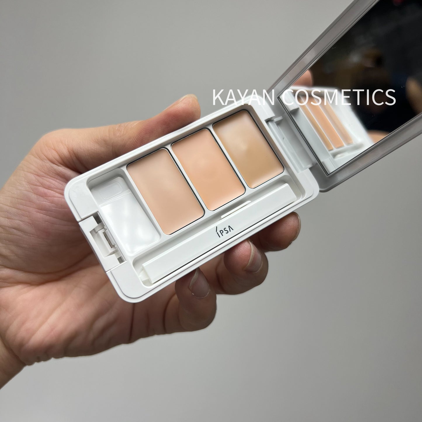 包順豐日本 IPSA 茵芙莎 三色遮瑕膏4.5g IPSA零瑕修飾 遮瑕霜Creative Concealer Ex SPF25 PA+++