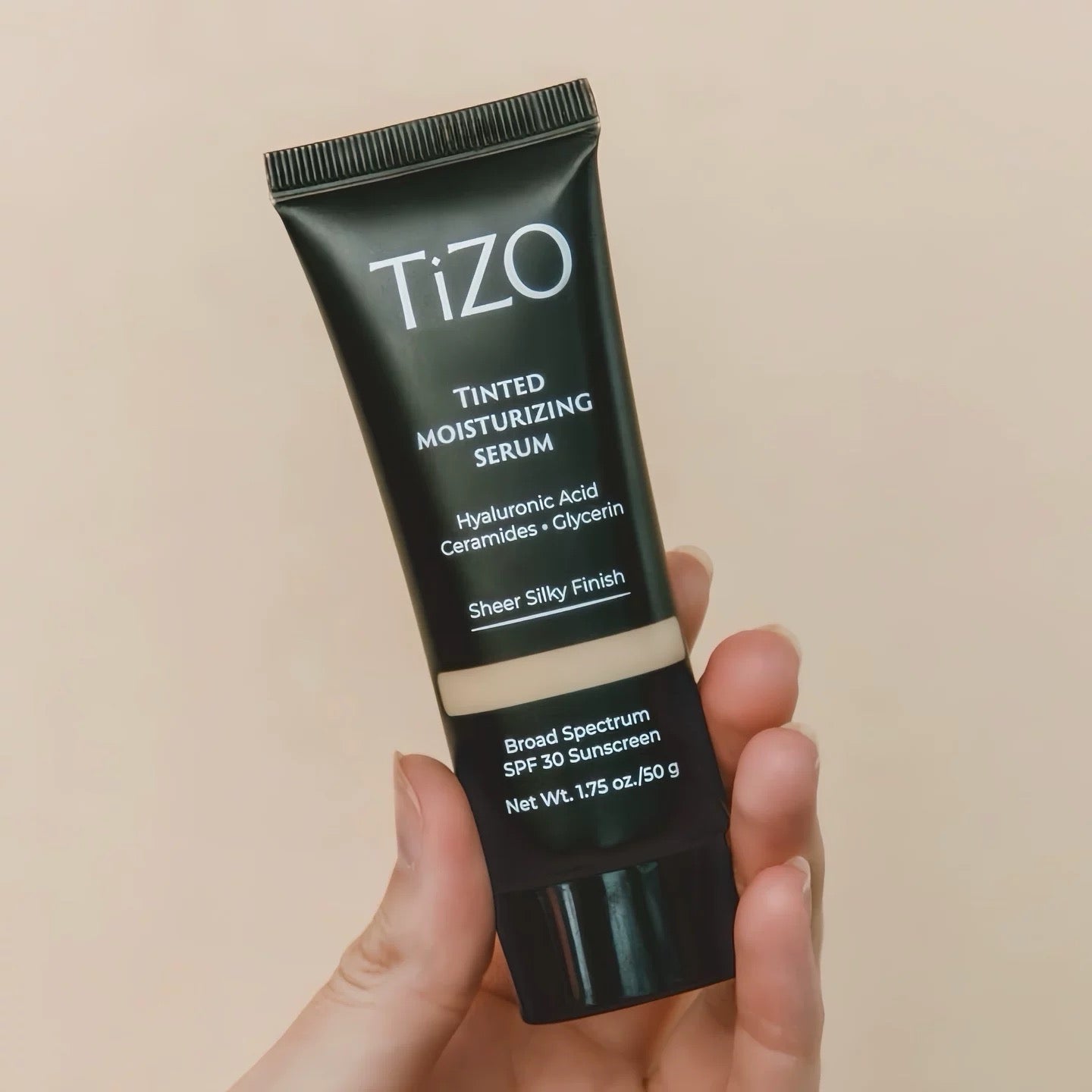 包順豐 Tizo 潤色精華保濕霜 SPF30有色面霜防曬霜 純物理防曬 50g TiZO TINTED MOISTURIZING SERUM Hyaluronic Acid Ceramides • Glycerin
