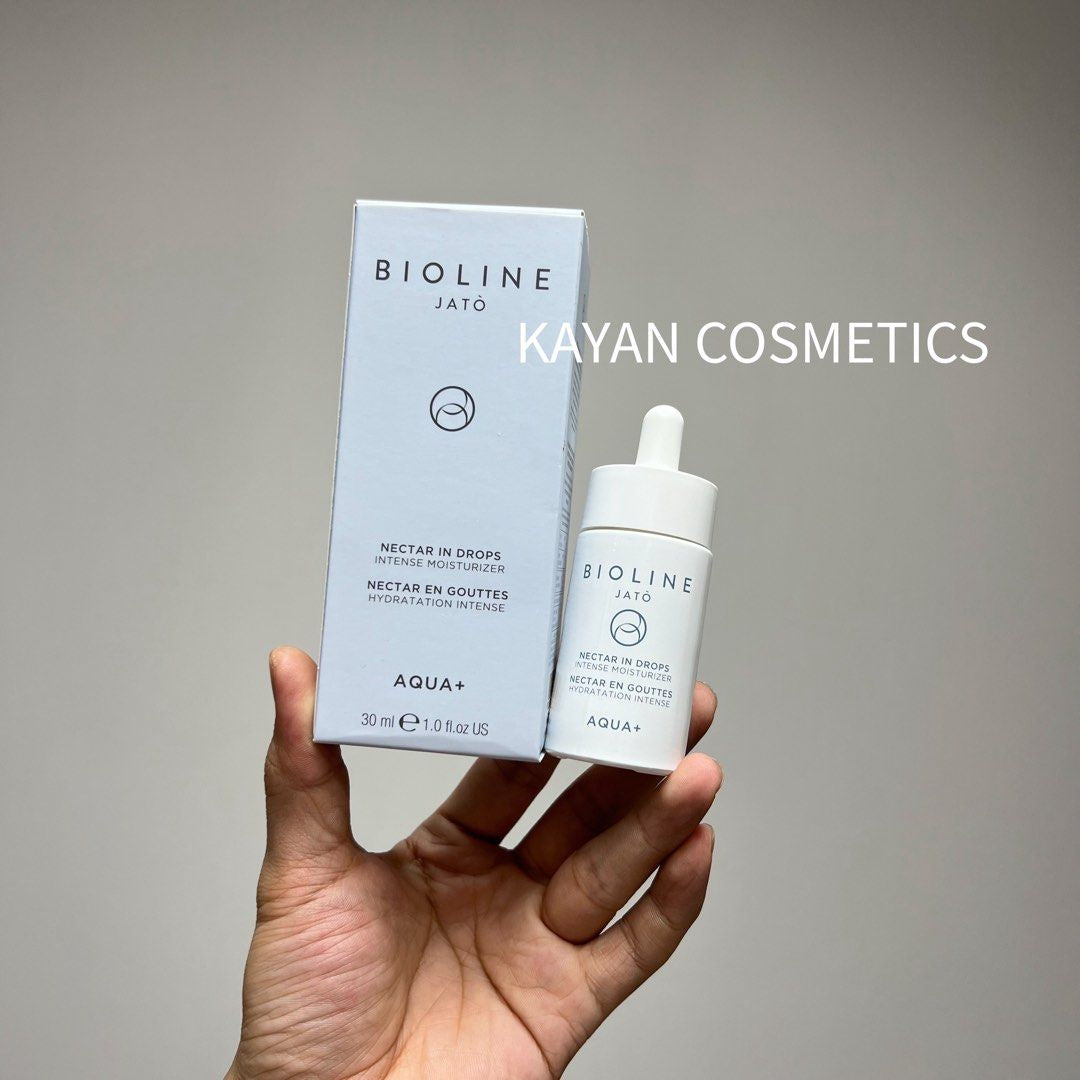 強效保濕 包順豐 意大利 BIOLINE JATO 米藍米嵐 泊歐藍 原生保濕精華素 補水保濕 NETTARE IN GOCCE IDRATAZIONE INTENSA AQUA+ 30ml