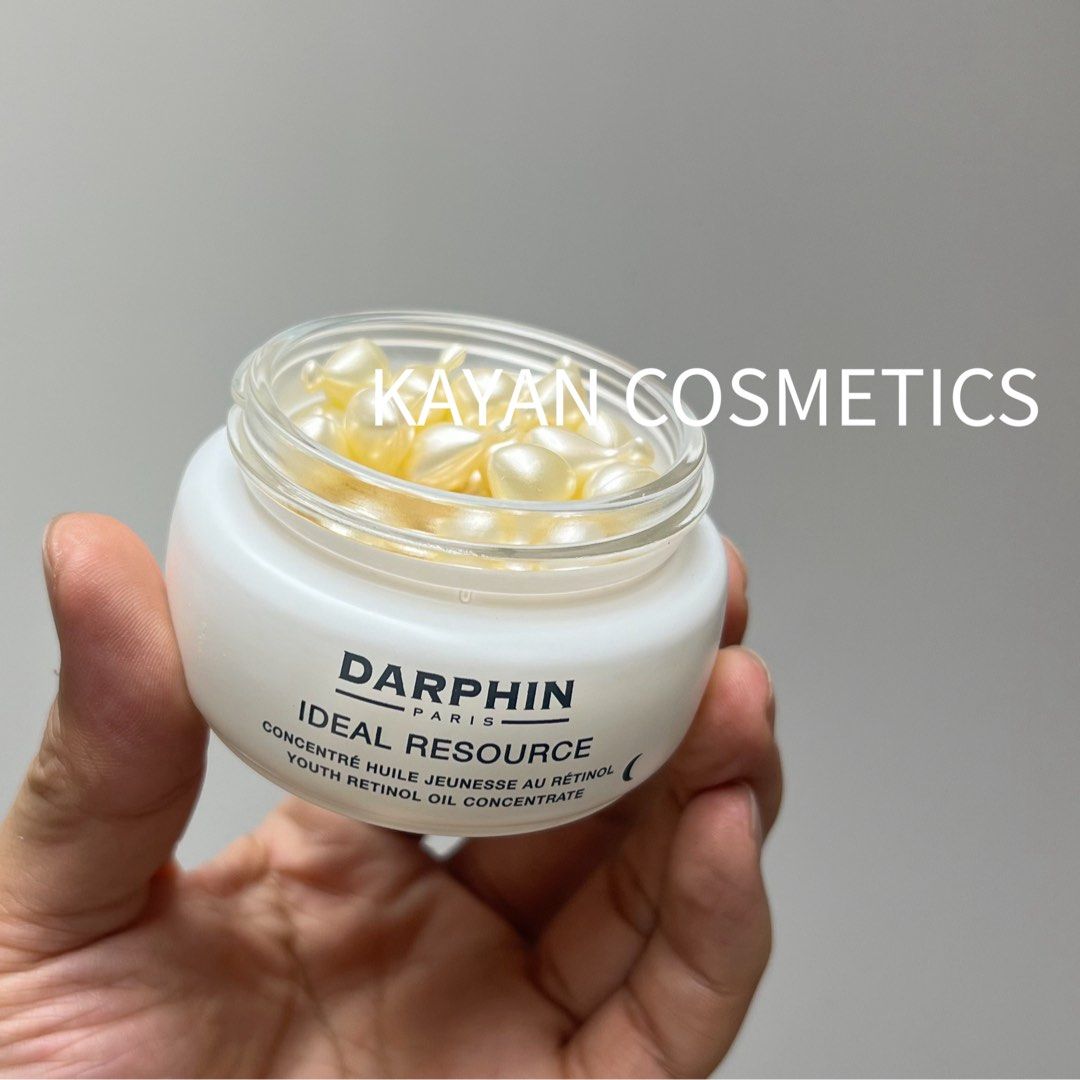 包順豐 DARPHIN 維A小珍珠 0.3% A醇銀膠次拋抗老煥亮60粒 IDEAL RESOURCE YOUTH RETINOL OIL CONCENTRATE DARPHIN 朵法 朵梵 DARPHIN PARIS IDEAL RESOURCE ANTI-AGE & ECLAT ANTI-AGING & RADIANCE