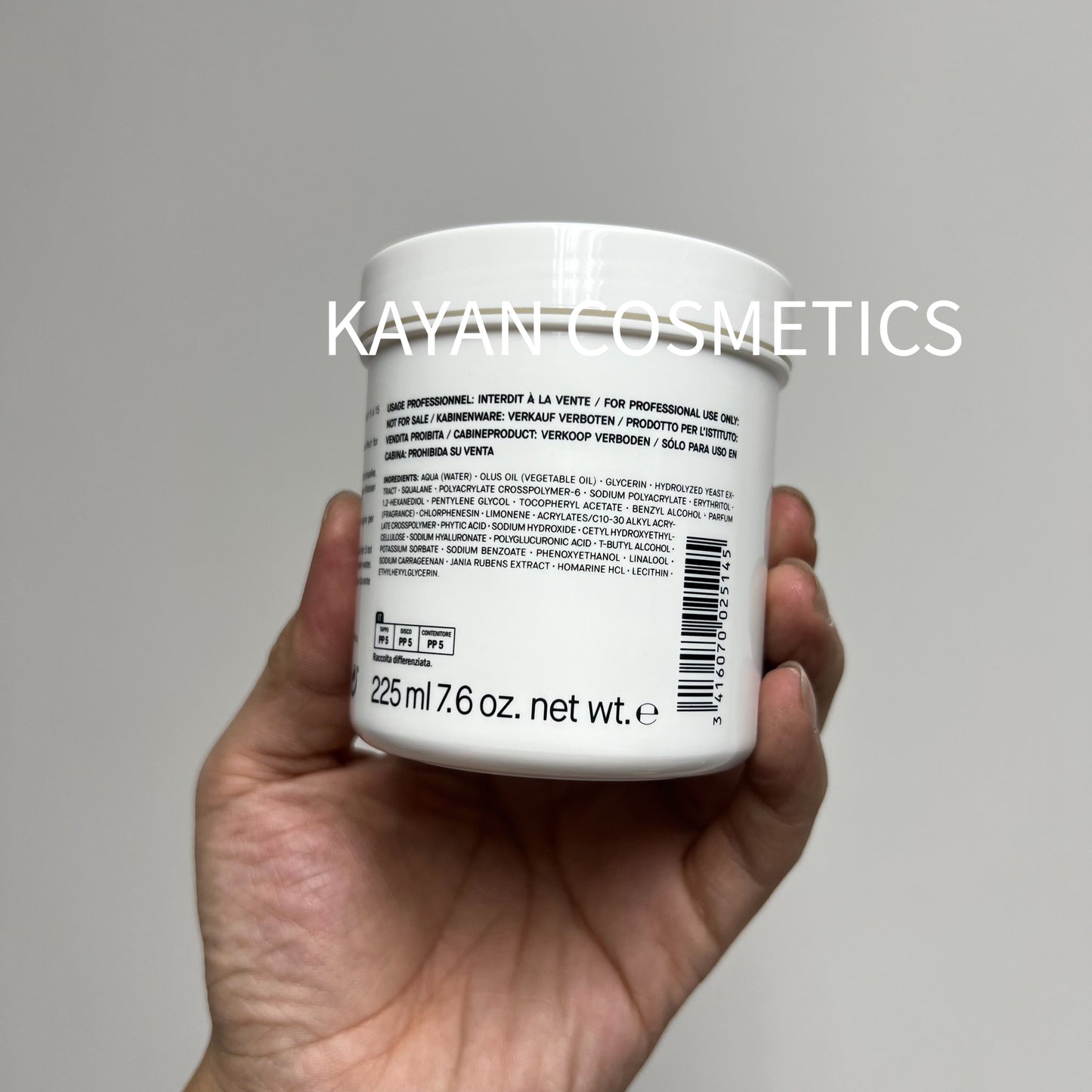 包順豐 MARIA GALLAND 280水漾冰泉膜 280全效沁潤凍膜霜 HYDRA’GLOBAL MASQUE 225ml