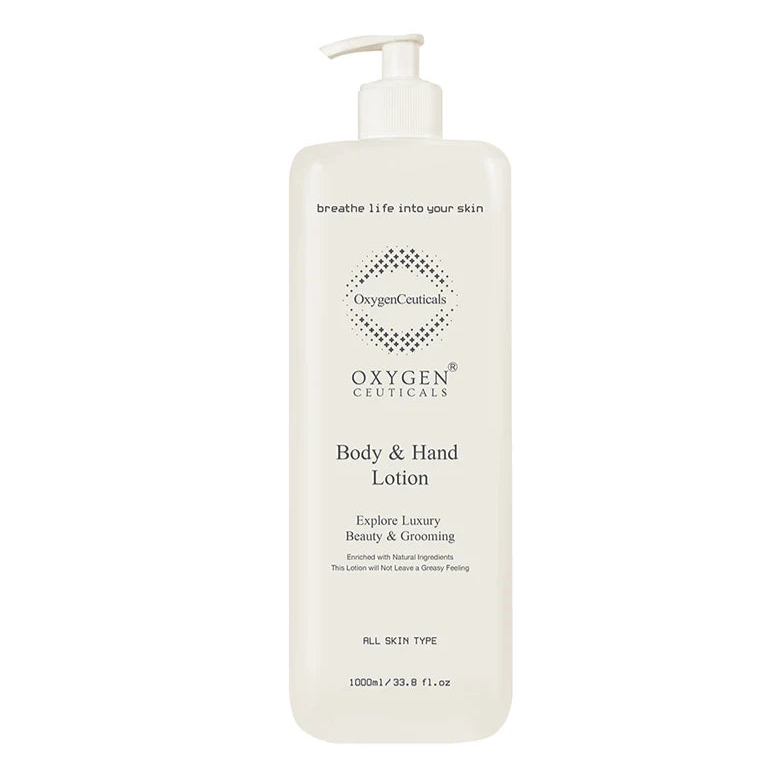 包順豐 韓國院OxygenCeuticals 氧麗可絲 山茶花植物身體乳1000ml Oxygen Ceuticals Body and hand lotion Body & Hand Lotion
Explore Luxury Beauty & Grooming 山茶草本身體乳 1L