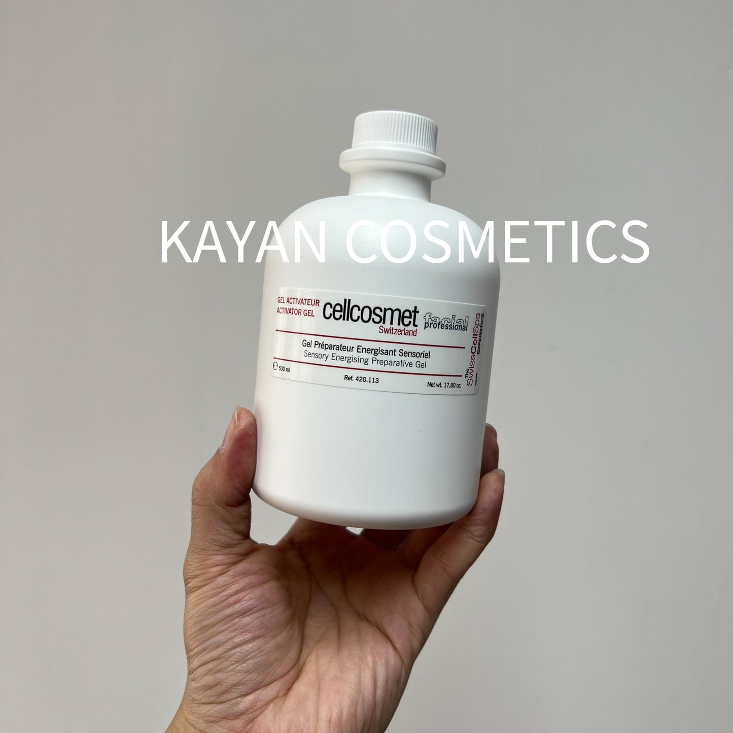 包順豐 Cellcosmet 瑞妍 肌膚調理按摩膠露500ml/院裝深層清潔改善暗沉膚質GEL ACTIVATEUR / ACTIVATOR GEL