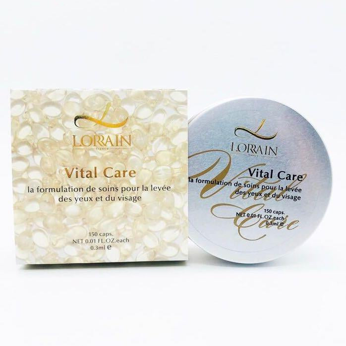 包順豐 法國 LORRAIN VITAL CARE 150粒 LORRAIN 雙效精華素 眼 臉 雙效150pc X 0.3ml 。lorrain eye care 眼及臉 雙效