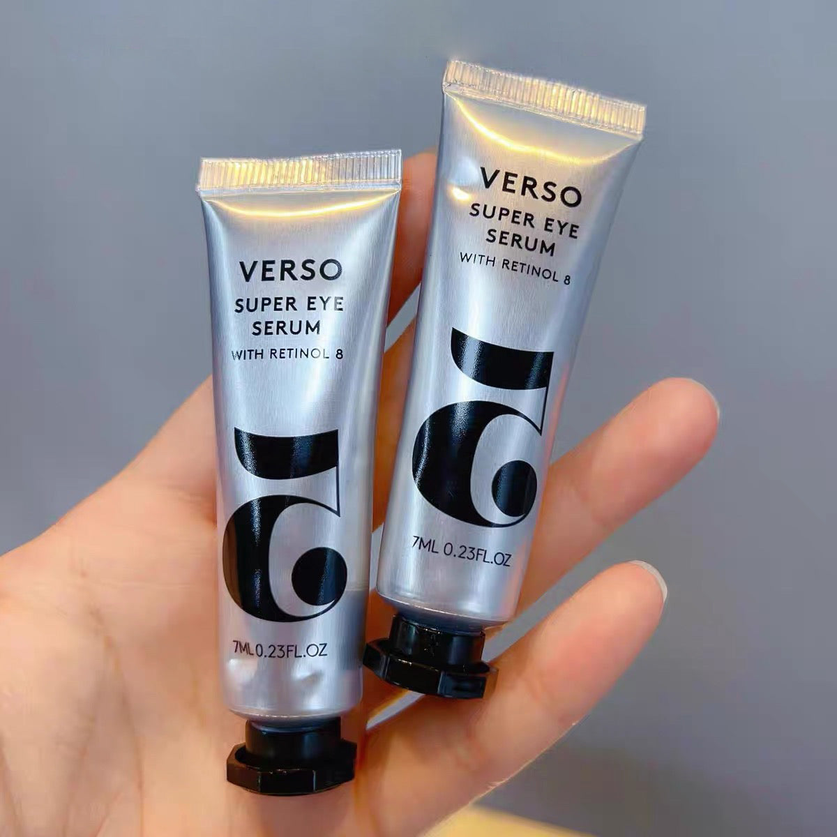 $188/2支 包順豐 VERSO 5號眼精華 逆齡眼霜8倍視黃醇a醇 黑眼圈 7mlx2支 VERSO SUPER EYE SERUM WITH RETINOL 8