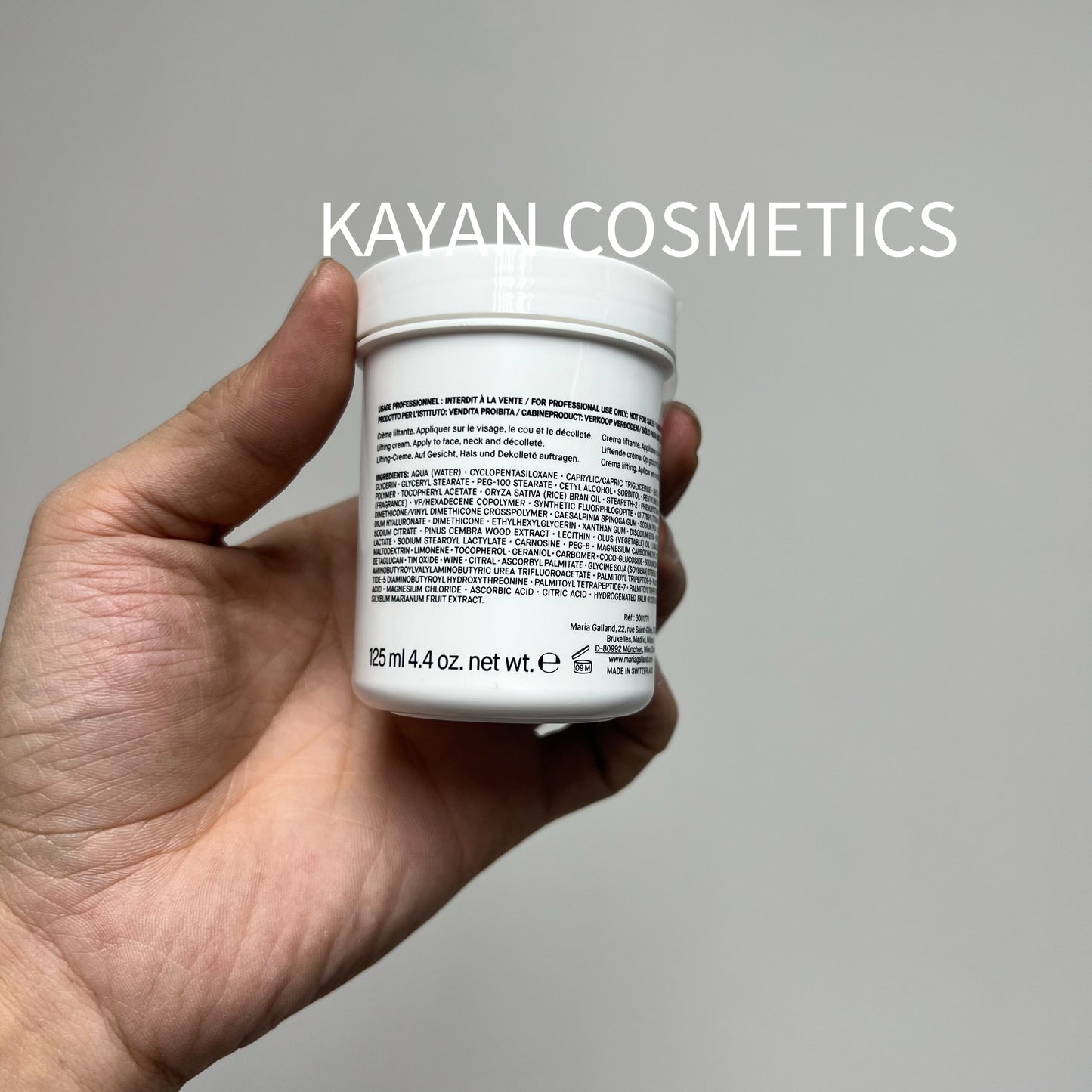 包順豐 MARIA GALLAND 660 LIFT’EXPERT CREAM 提升塑顏面霜 125ML