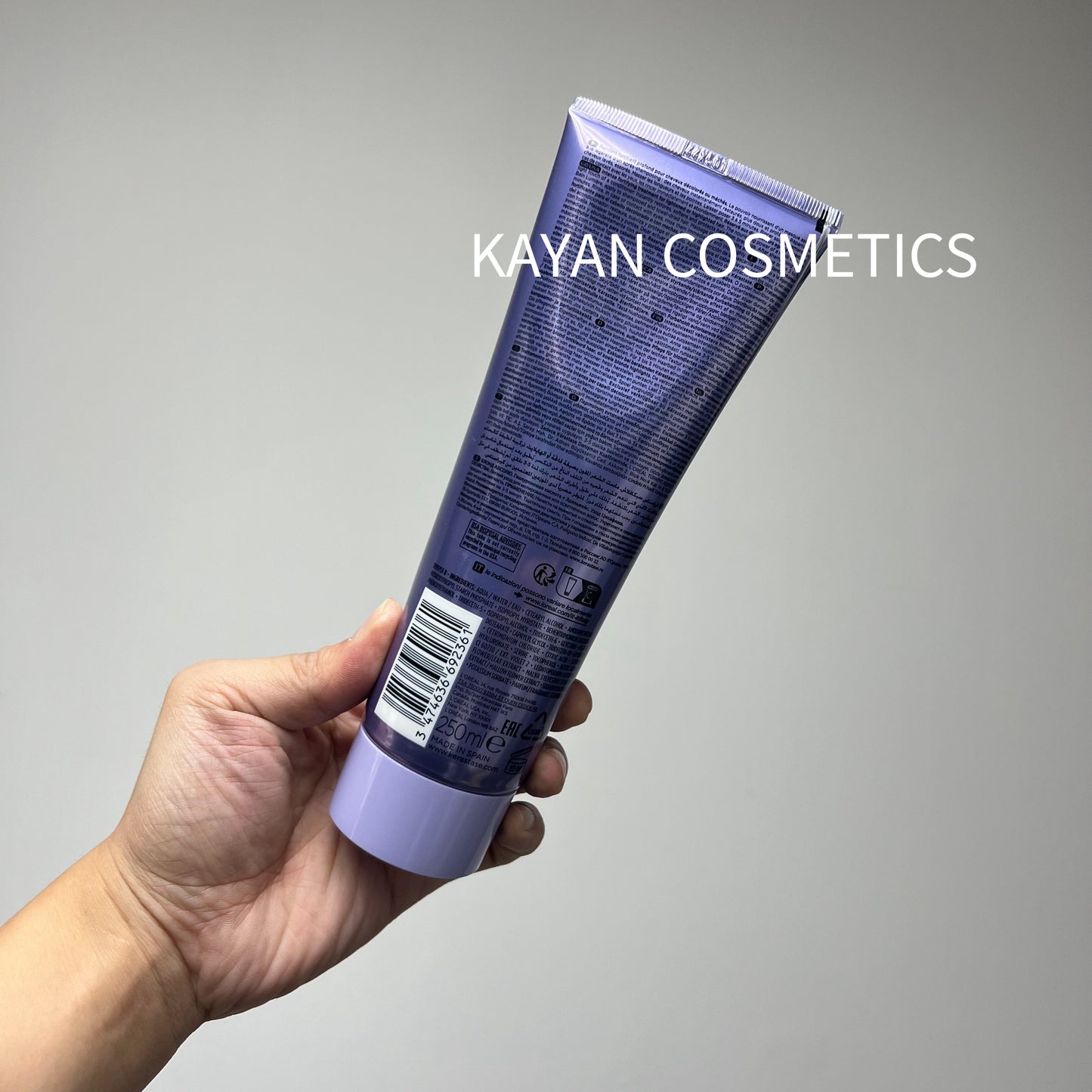 包順豐 KERASTASE 卡詩 玻尿酸水光高能護髮素250ml 耀光凝色髮膜精華霜柔順 BLOND ABSOLU CICAFLASH 250ml