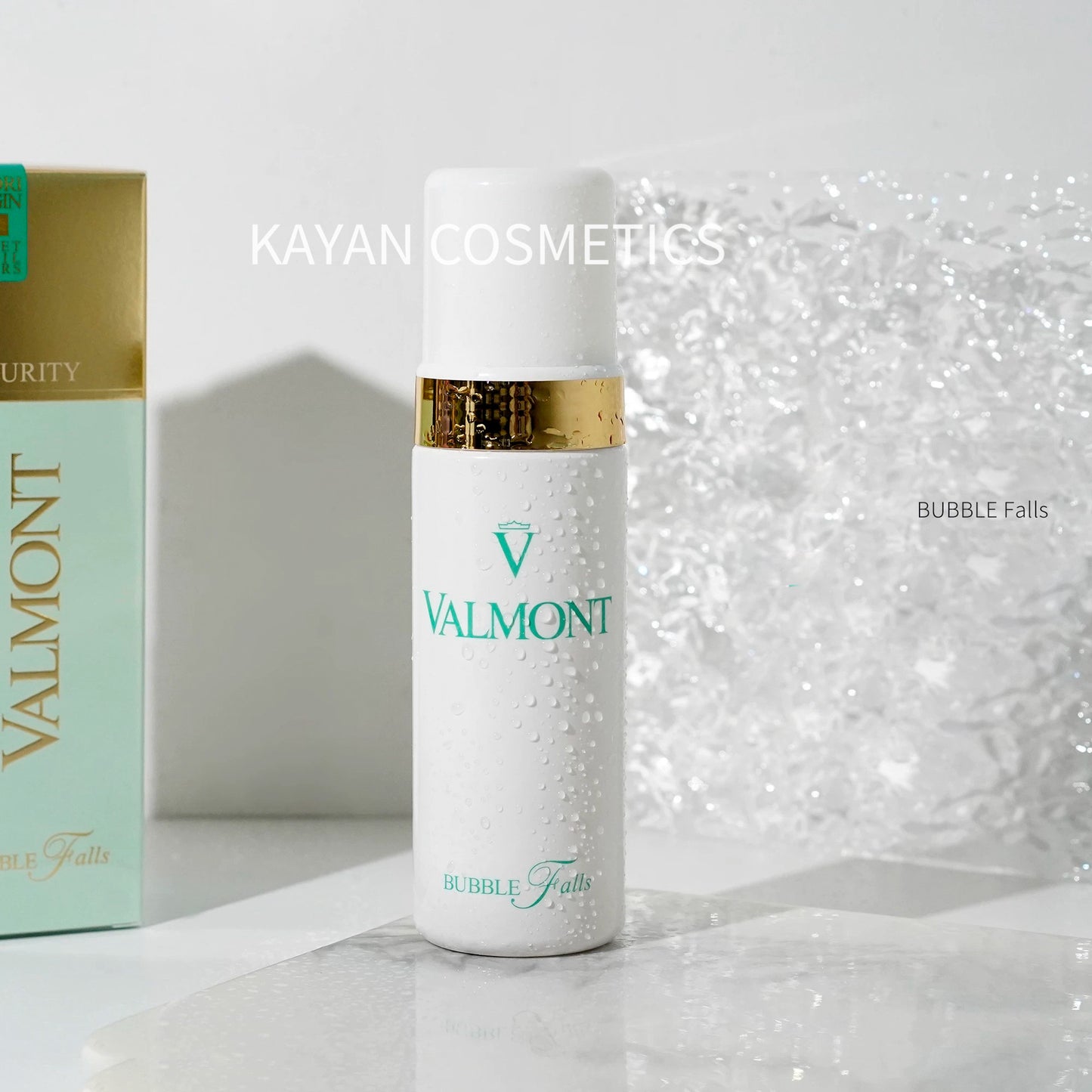 包順豐 瑞士 Valmont 法爾曼 bubble falls輕柔之泉潔面泡沫慕斯150ml BUBBLE Falls