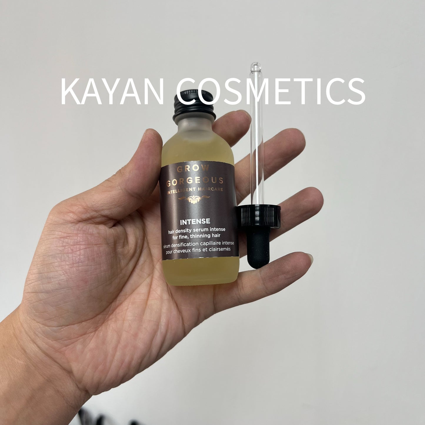 包順豐 英國 Grow Gorgeous 神奇防脫生髮頭皮精華加強版 60ml 增髮生髮頭皮精華 INTENSE hair density serum intense for fine, thinning hair 00000