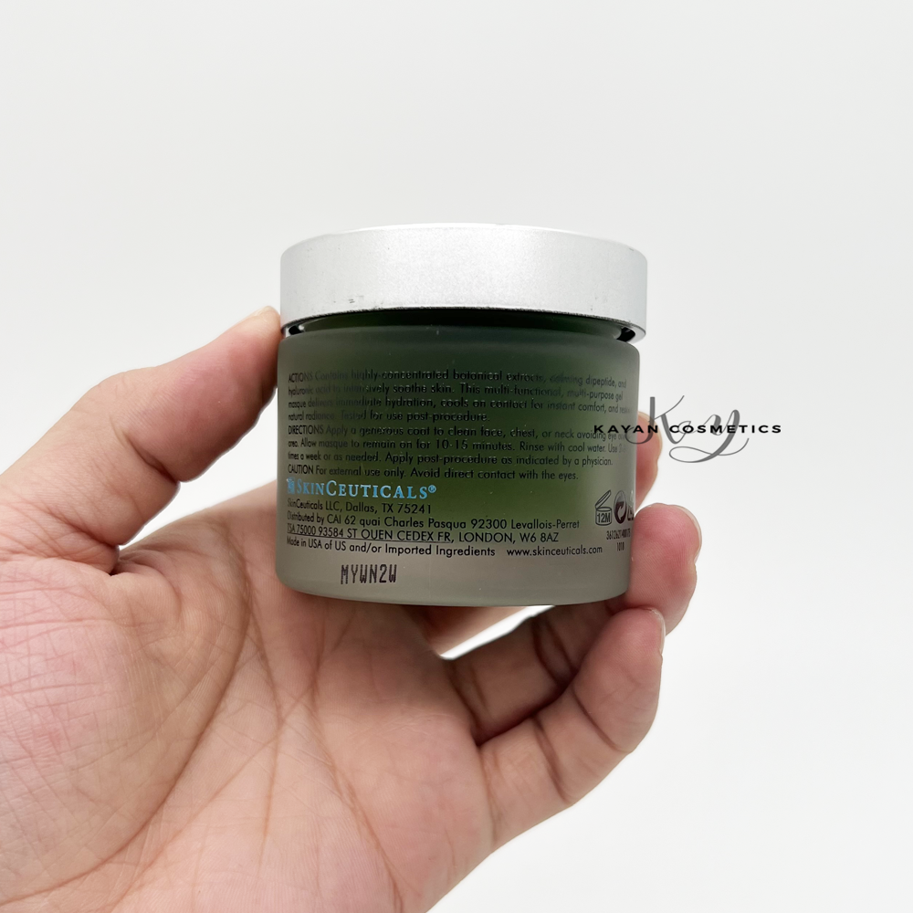 包順豐 SKINCEUTICALS 修麗可 舒緩降紅保濕面膜 色修精華面膜 杜克保濕植萃舒緩敏感暗瘡泛紅清爽強效修復PHYTO CORRECTIVE MASQUE INTENSIVE CALMING BOTANICAL MASQUE CORRECT 60ml