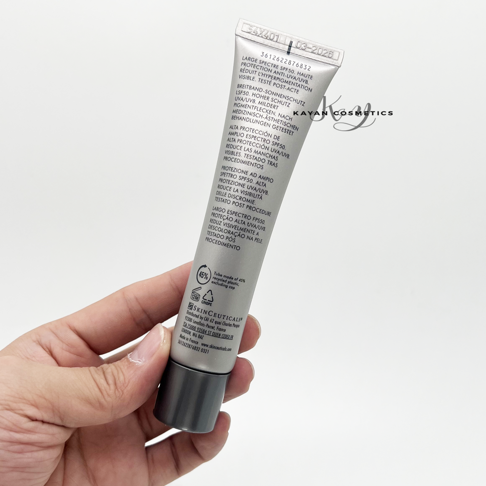 包順豐 skinceuticals 修麗可 高效保补濕防曬小銀傘美白臻彩煥亮精華防曬乳ADVANCED BRIGHTENING UV DEFENSE SUNSCREEN 40ML