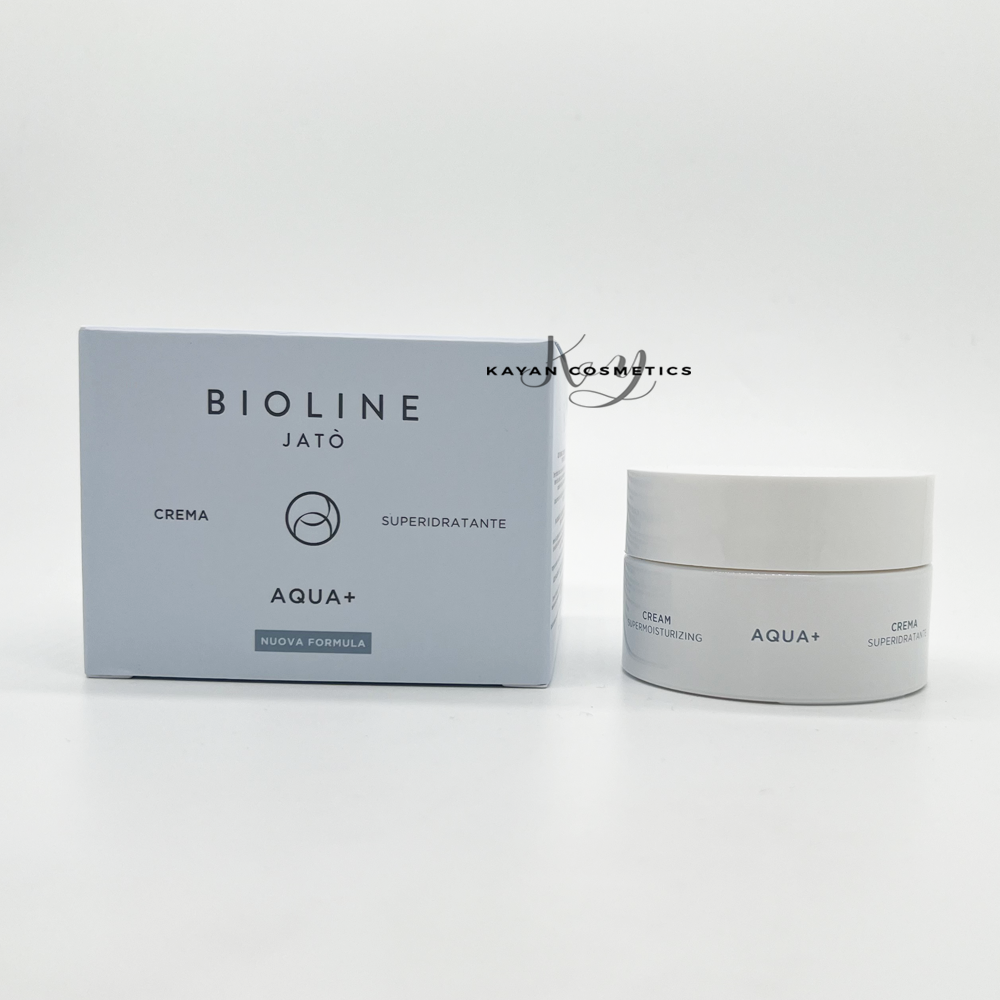 強效保濕 包順豐 意大利 泊歐藍 BIOLINE JATO 米藍 米嵐 原生舒緩滋養補濕修復敏感肌面霜補水保濕舒緩CREMA SUPERIDRATANTE AQUA+ 50ml