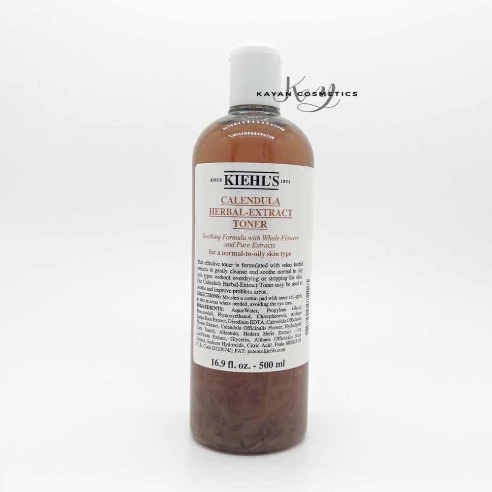包順豐 Kiehls 科顏氏 金盞花植物精華爽膚水500ml Kiehl's 科颜氏。CALENDULA HERBAL-EXTRACT TONER
Alcohol-Free