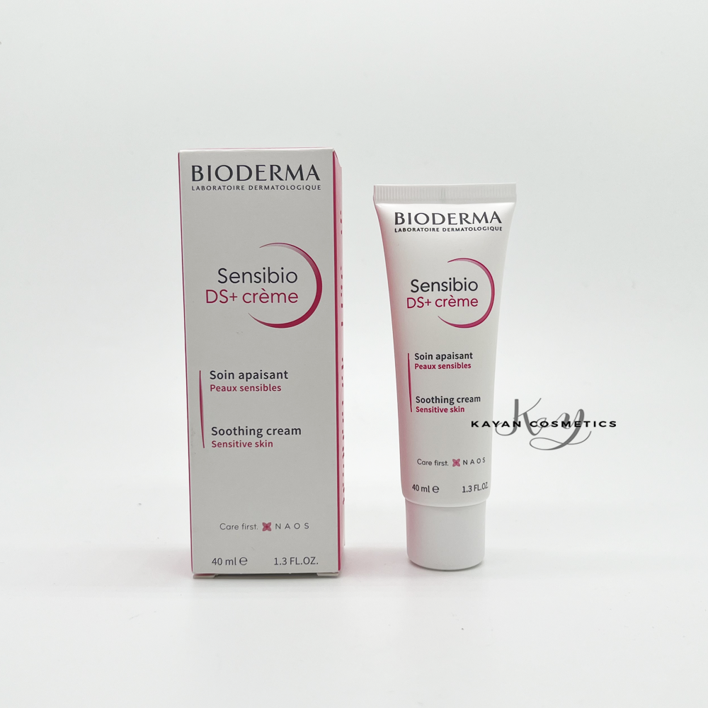 包順豐 BIODERMA 貝德瑪DS+乳40ml舒敏特護霜保濕面霜泛紅滋潤修護 Crealine DS+creme 40ml