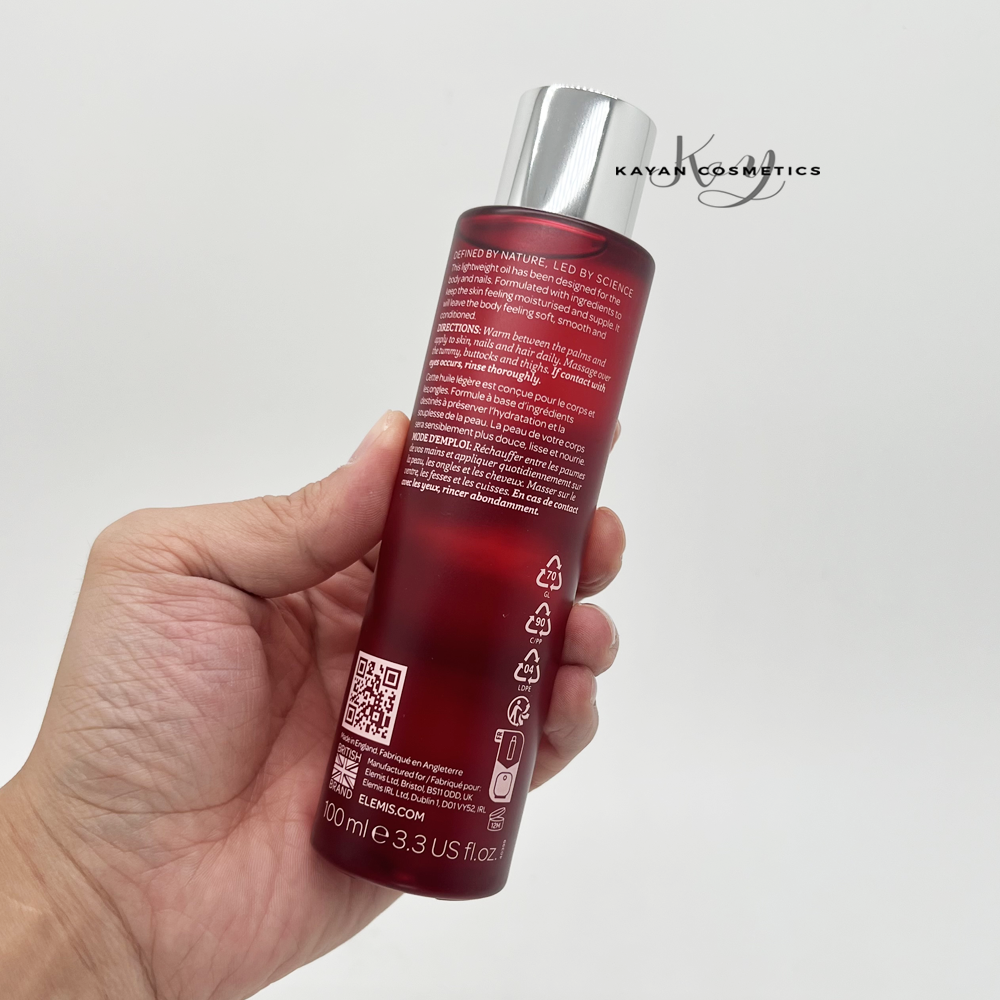 新版 包順豐 日本 Elemis 山茶花身體油 japanese camellia 100ml日本山茶花身體油潤膚預防妊娠紋body oil blend