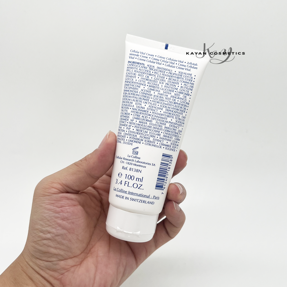 包順豐 瑞士 La Colline 科麗妍 再生緊肌面霜(活化霜)8138院裝
100ml # Z ADVANCED VITAL Cellular Vital Cream Creme Cellulaire Vital